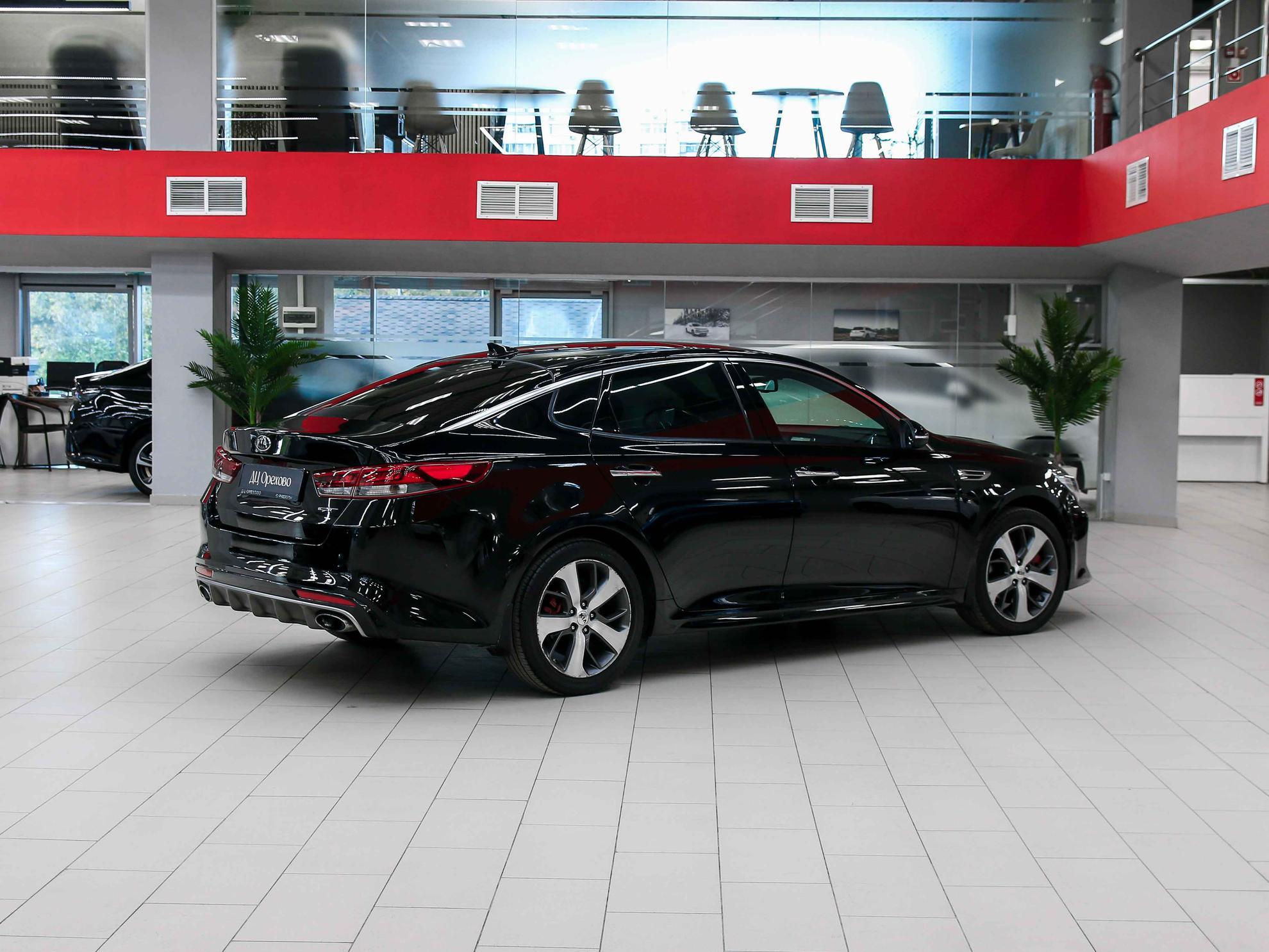 Kia Optima 2017, черный, ДЦ Орехово