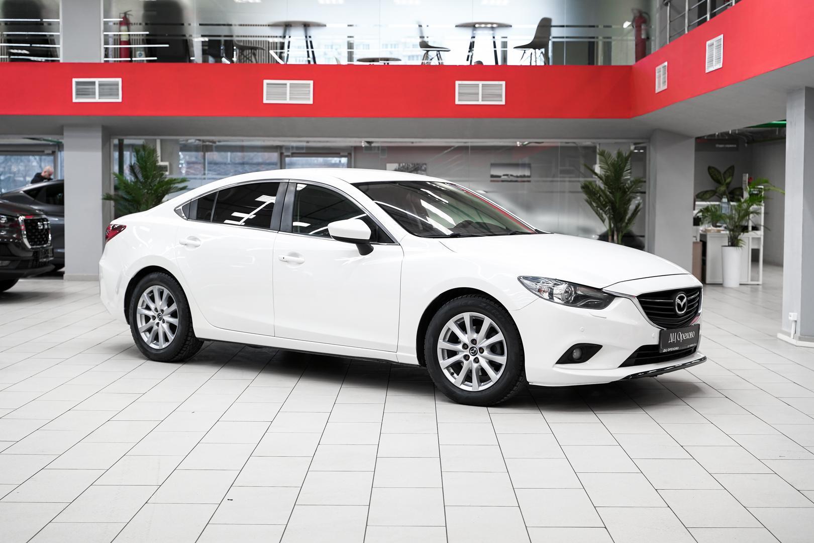 Mazda 6 2013, белый, ДЦ Орехово