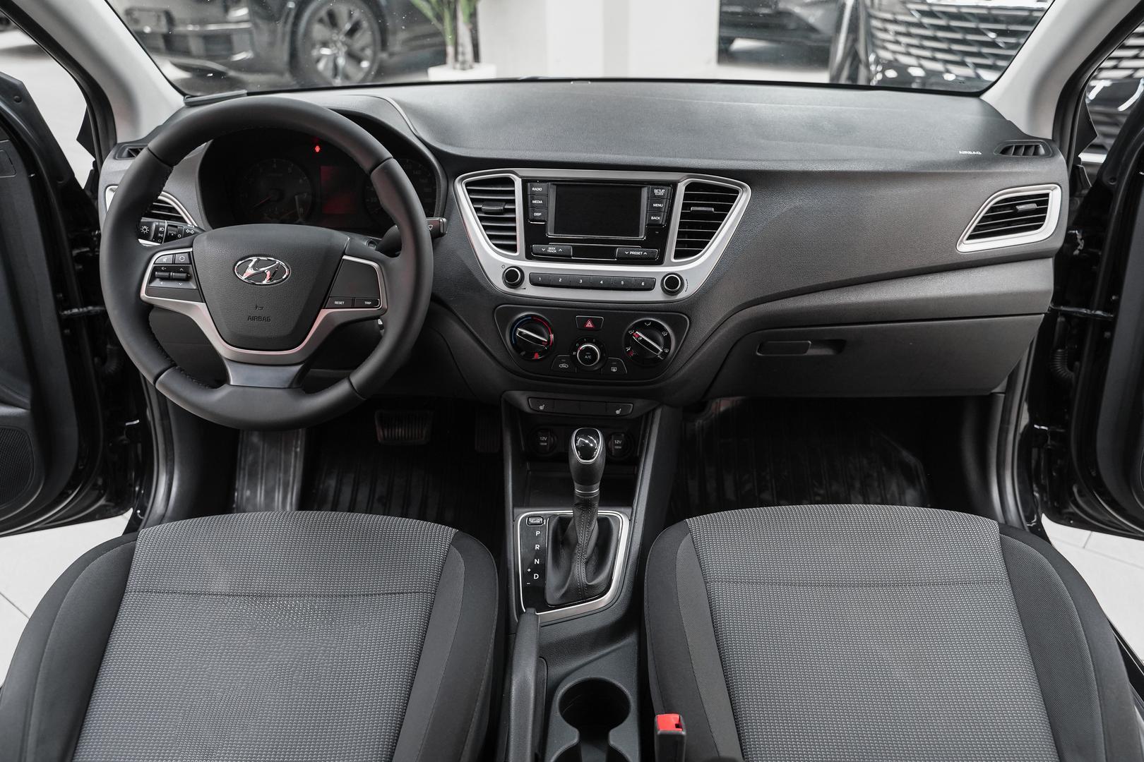 Hyundai Solaris 2019, черный, ДЦ Орехово