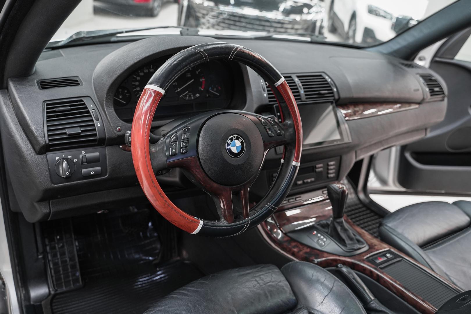 BMW X5 2002, серебряный, ДЦ Орехово