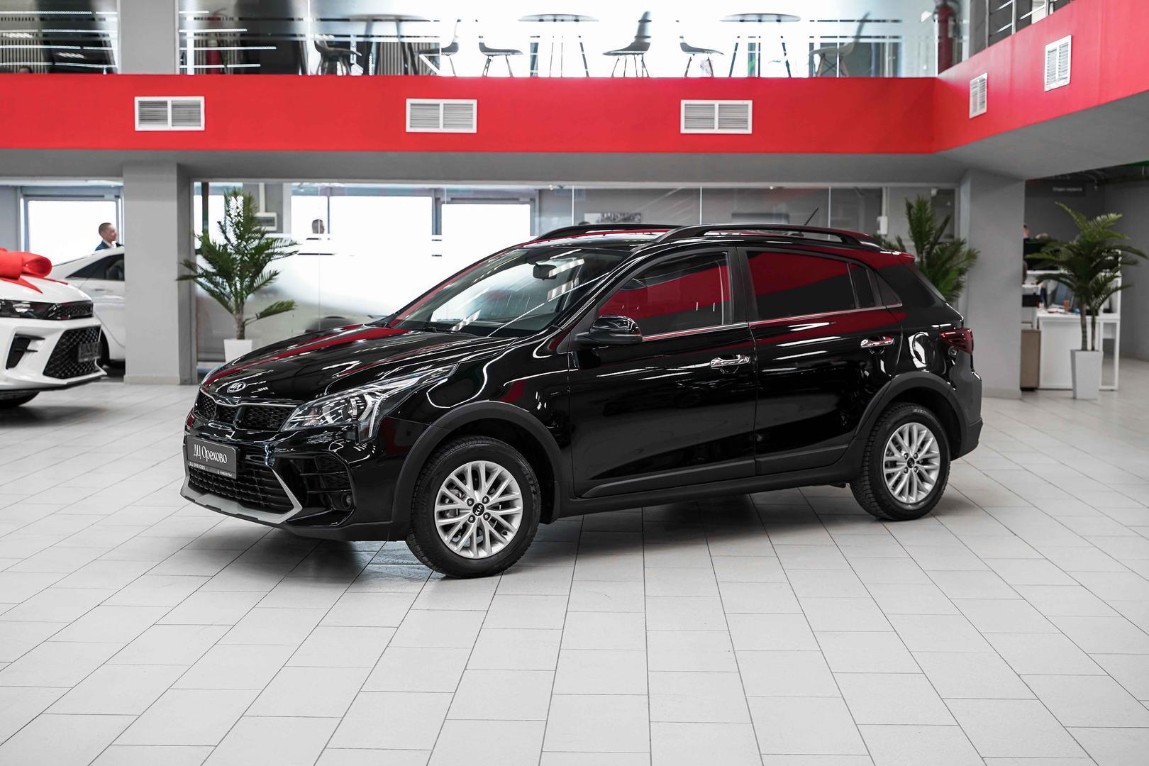 Kia Rio 2021, черный, ДЦ Орехово