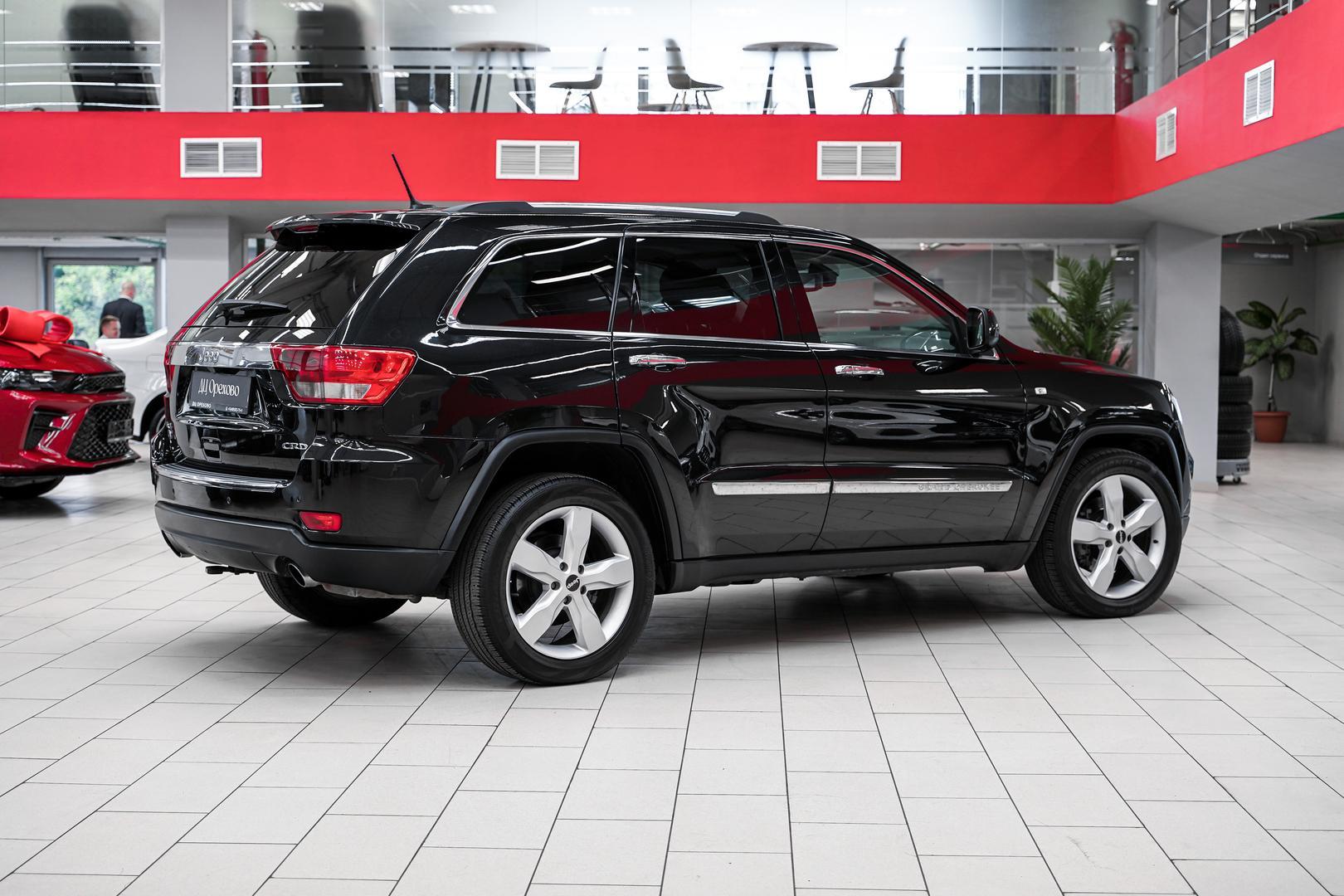 Jeep Grand Cherokee 2012, черный, ДЦ Орехово