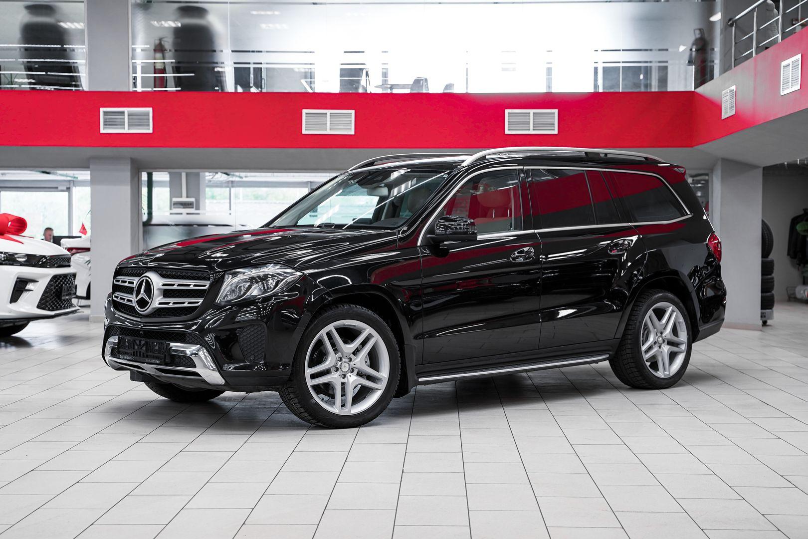 Mercedes-Benz GLS 2016, черный, ДЦ Орехово