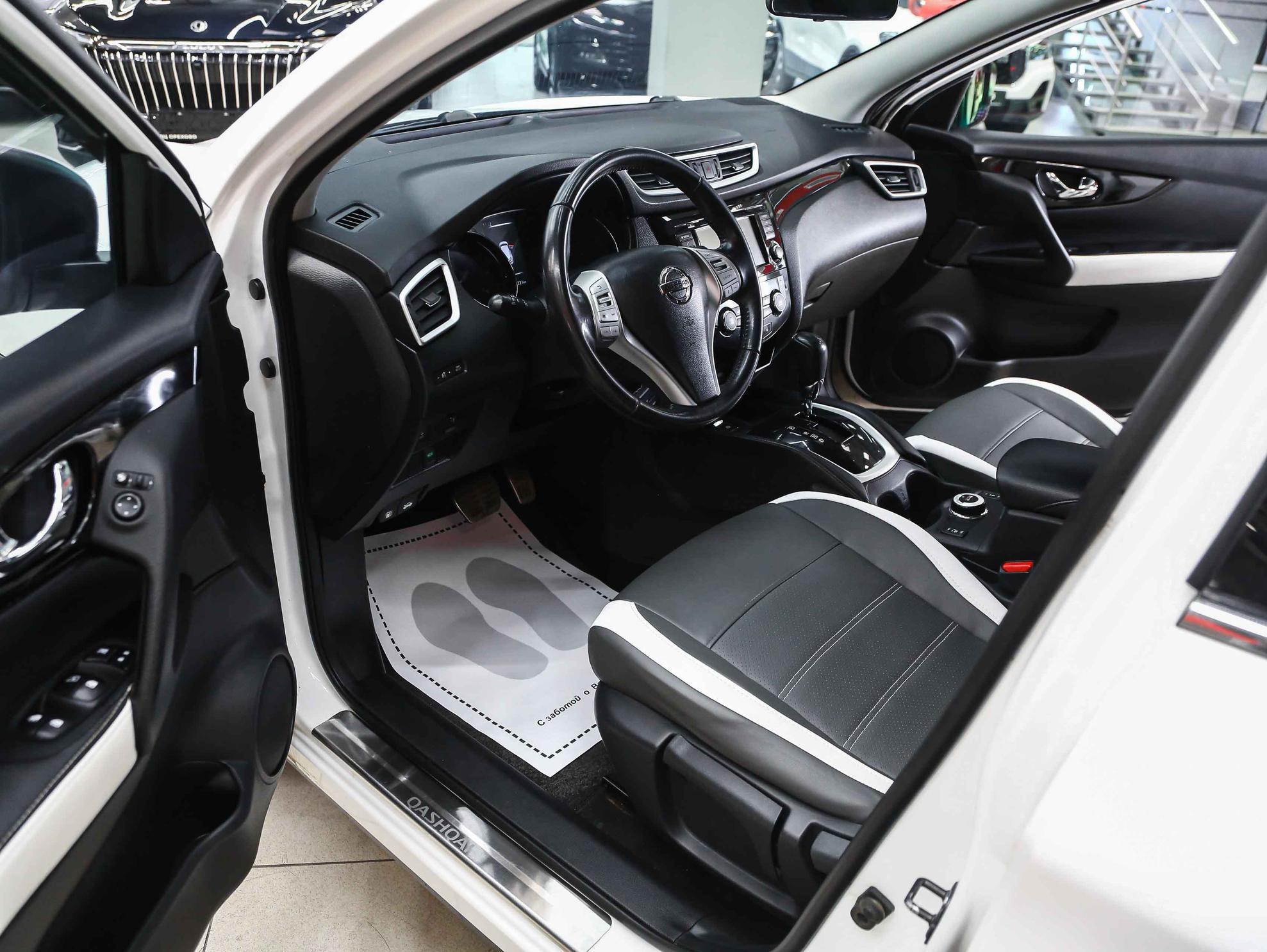 Nissan Qashqai 2016, белый, ДЦ Орехово
