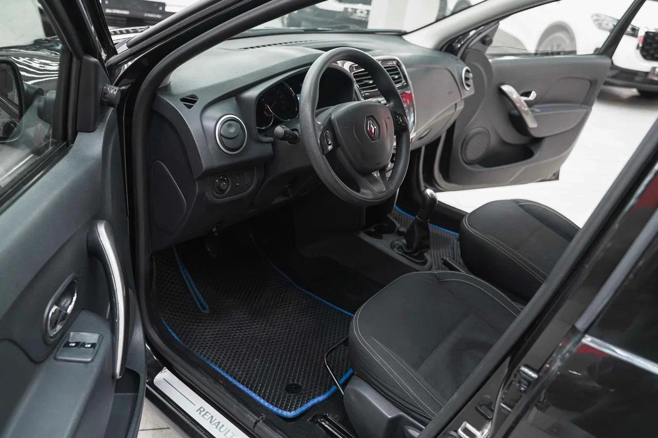 Renault Logan 2014, черный, ДЦ Орехово