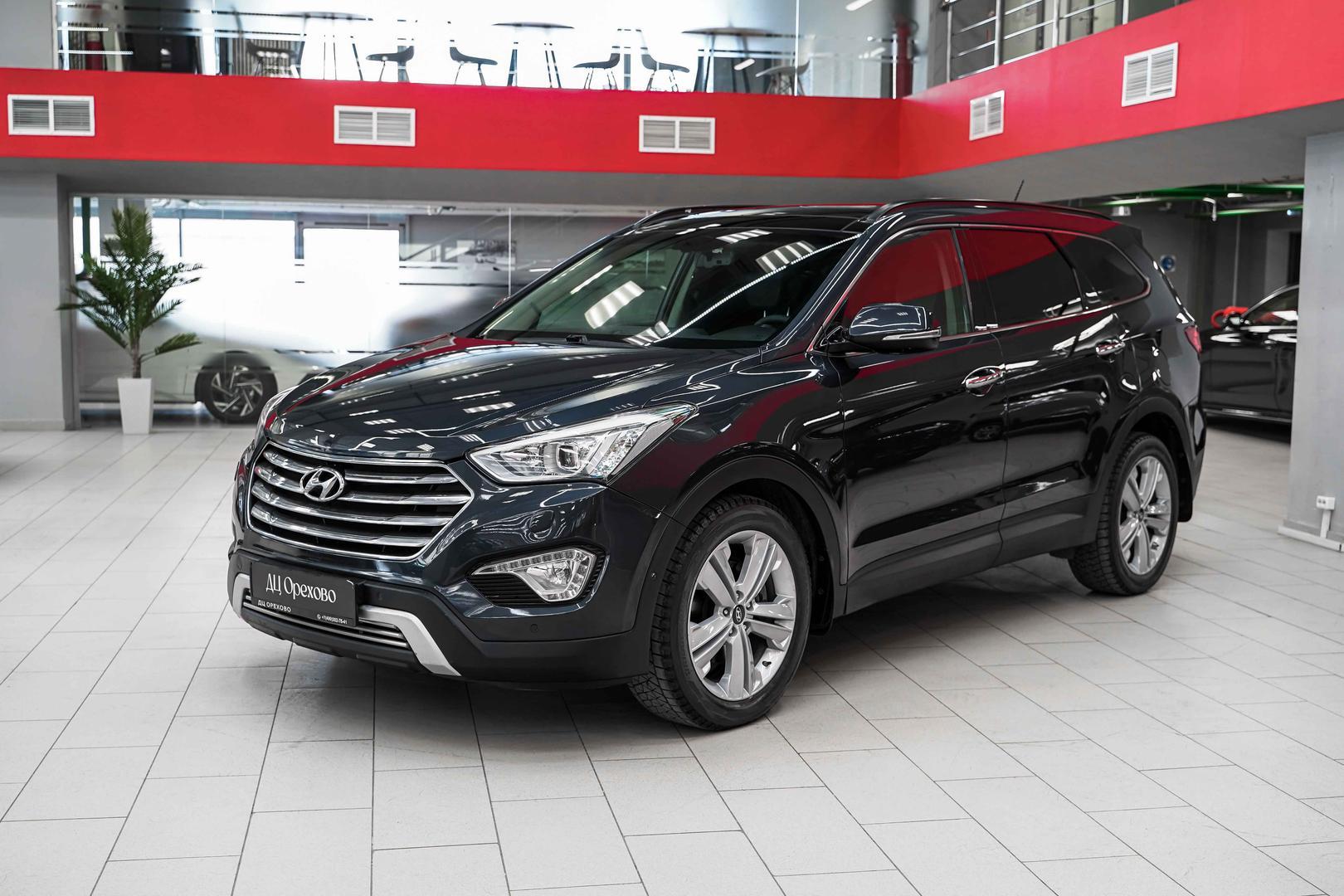 Hyundai Santa Fe 2014, синий, ДЦ Орехово
