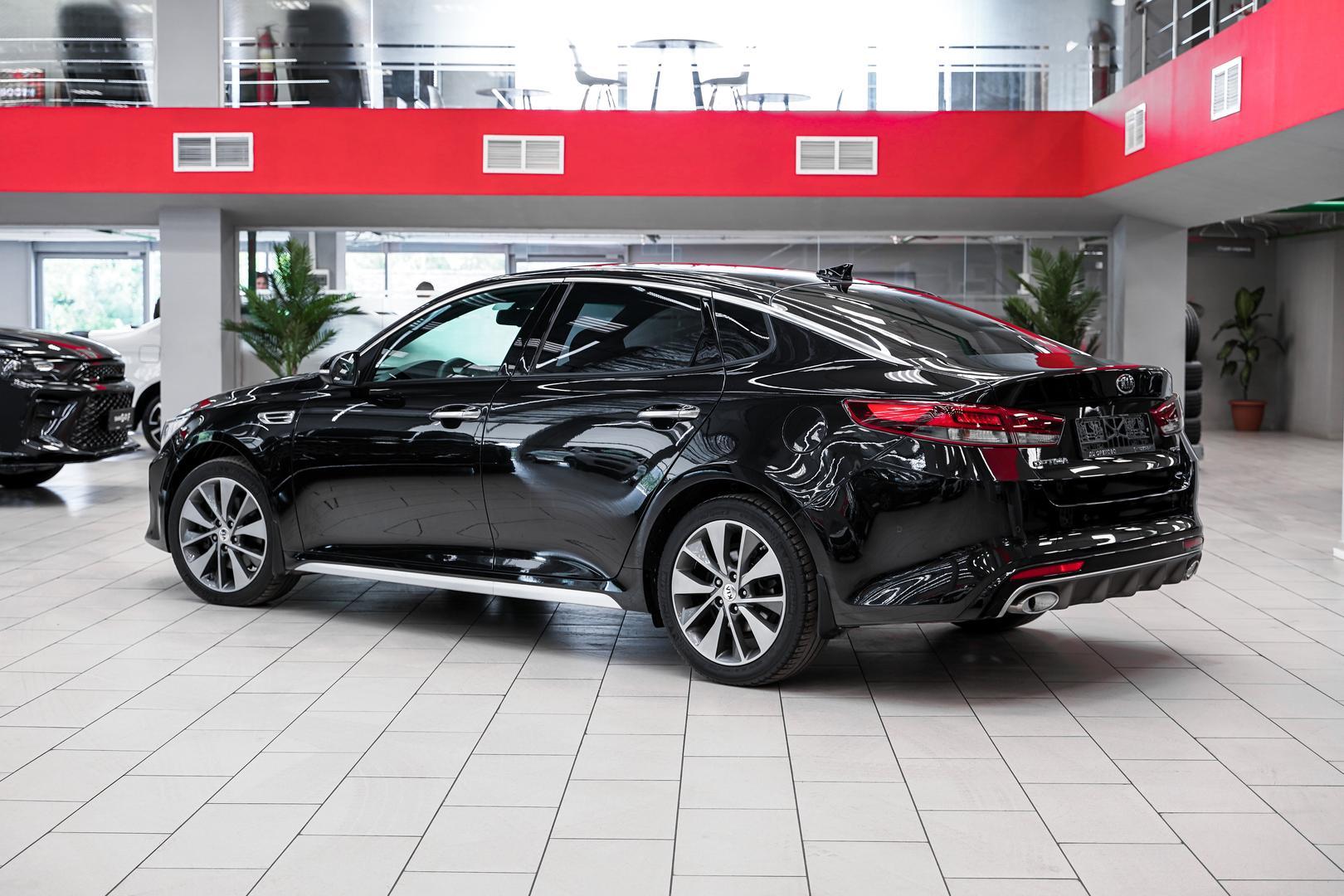 Kia Optima 2017, черный, ДЦ Орехово