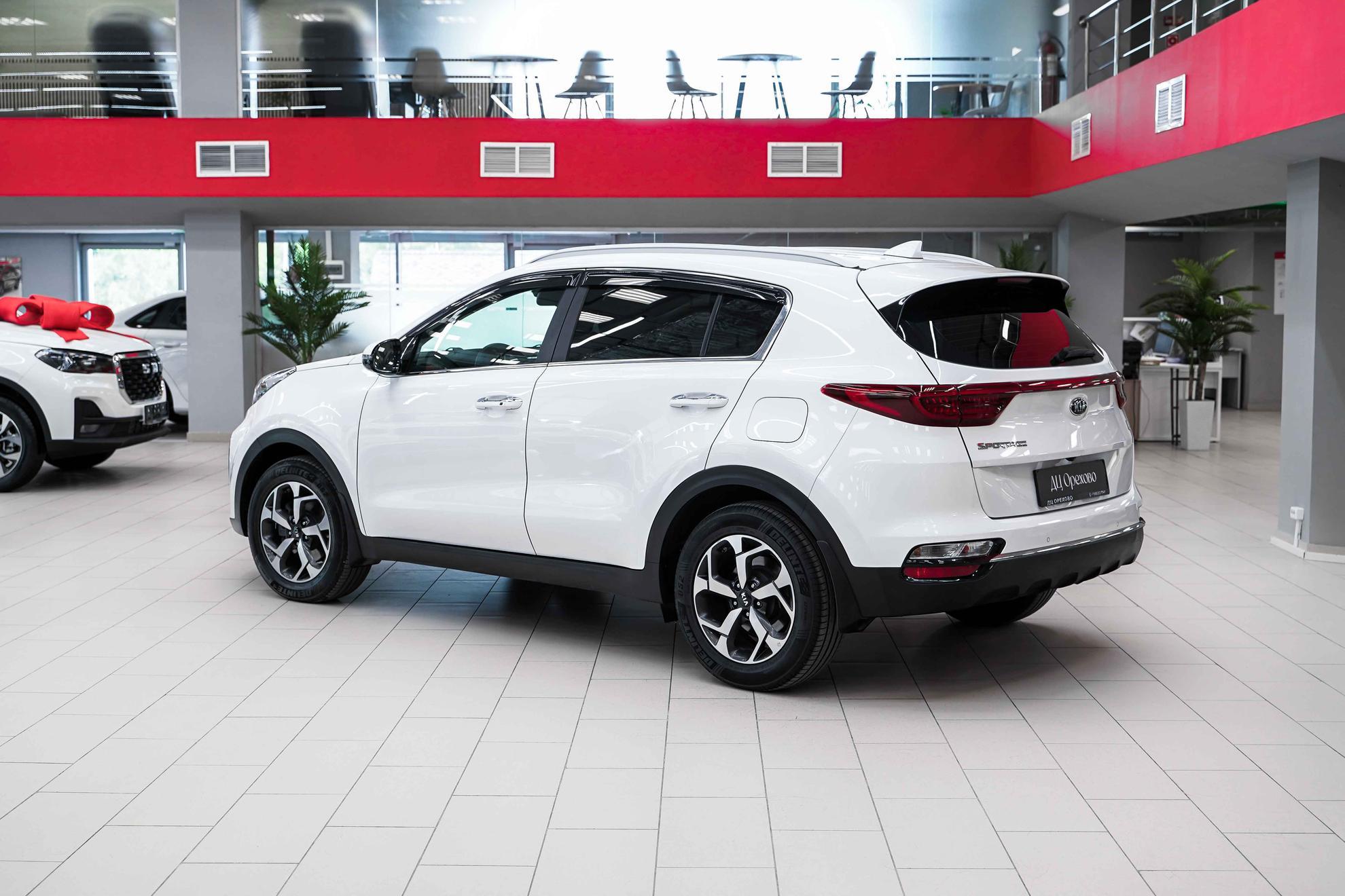 Kia Sportage 2019, белый, ДЦ Орехово