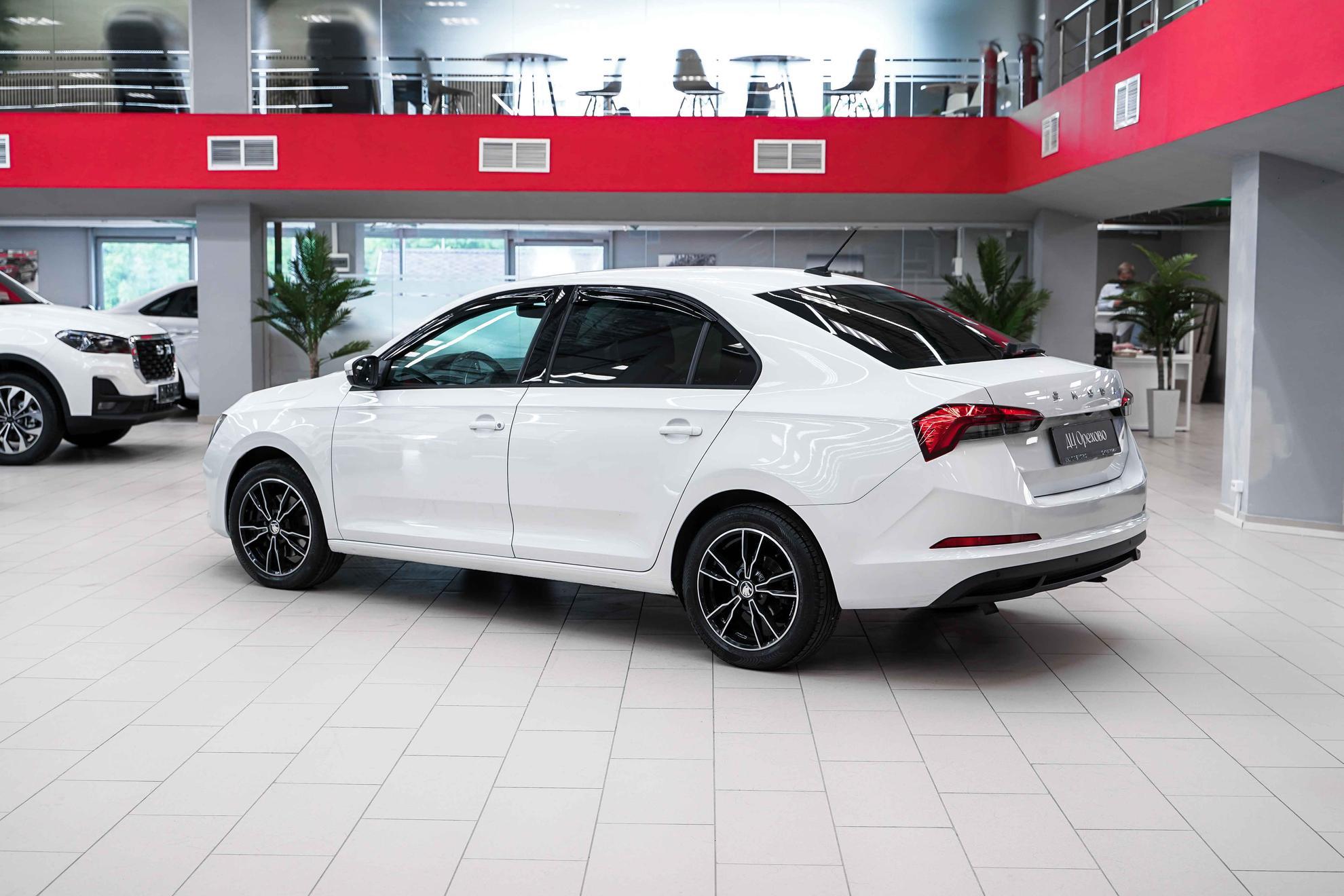 Skoda Rapid 2020, белый, ДЦ Орехово