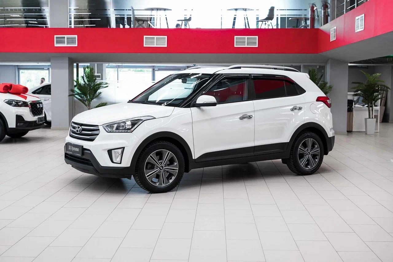 Hyundai Creta 2018, белый, ДЦ Орехово