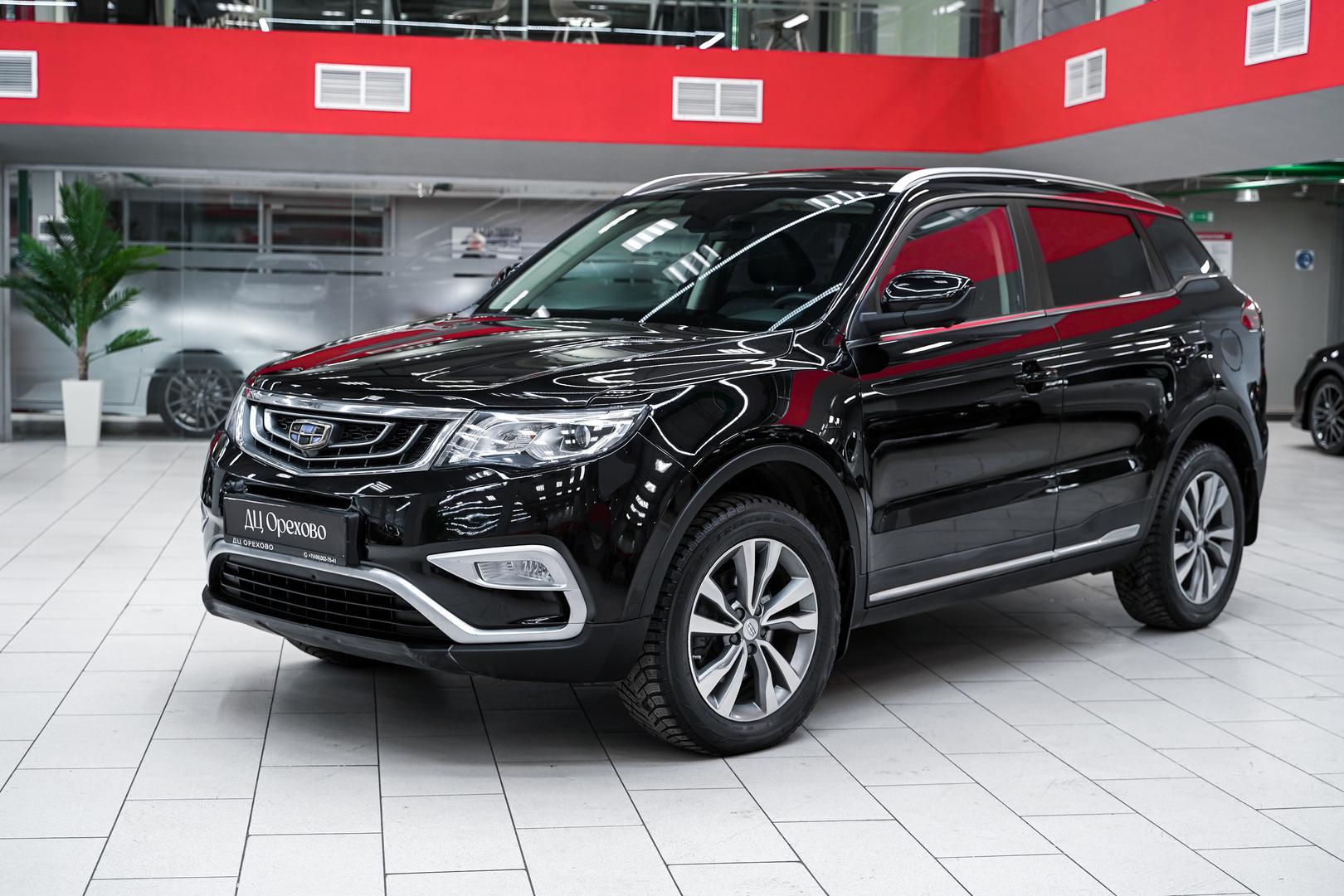 Geely Atlas 2022, черный, ДЦ Орехово