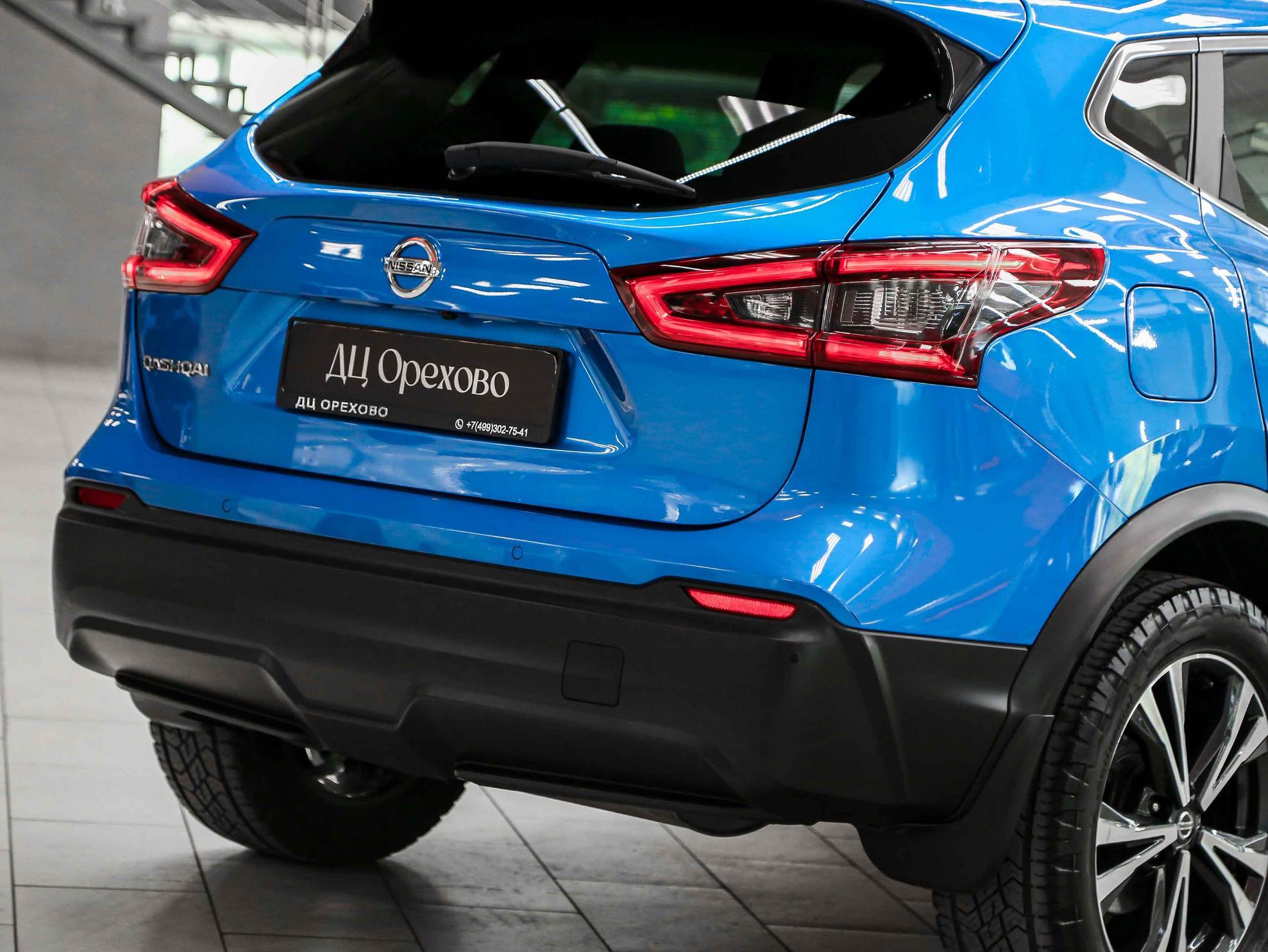 Nissan Qashqai 2019, голубой, ДЦ Орехово