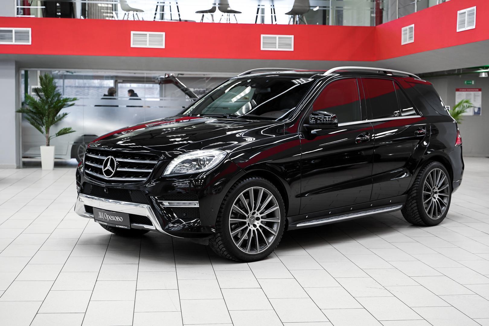 Mercedes-Benz M-Класс 2013, черный, ДЦ Орехово