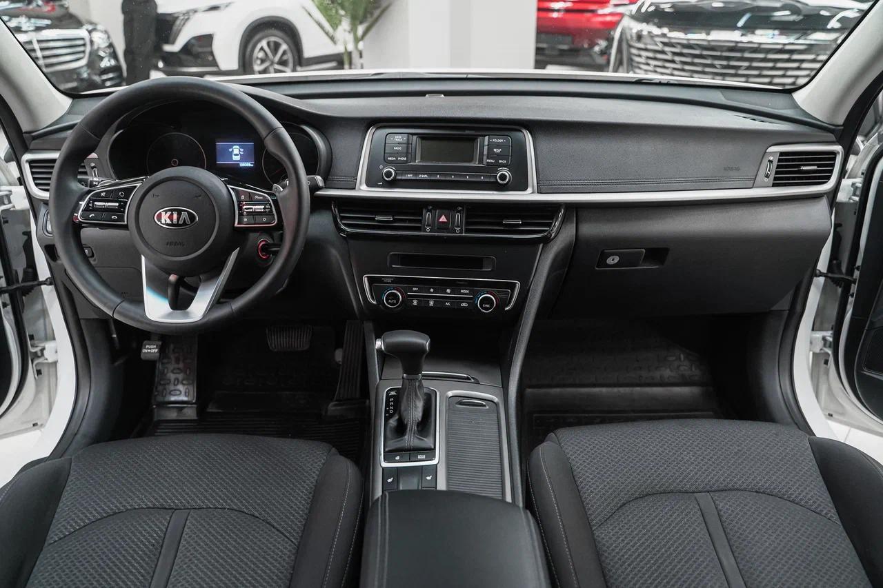 Kia Optima 2018, белый, ДЦ Орехово