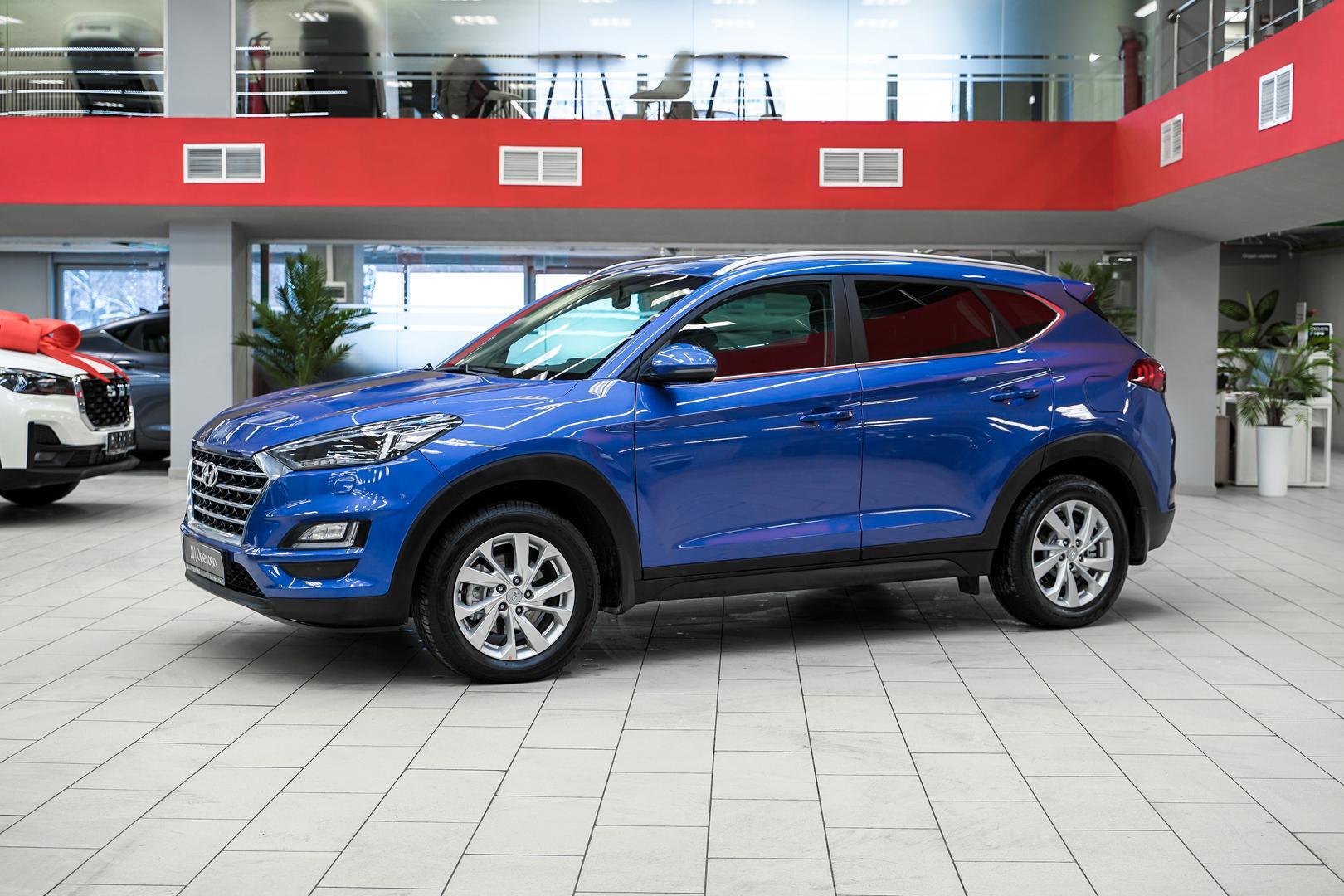 Hyundai Tucson 2019, синий, ДЦ Орехово