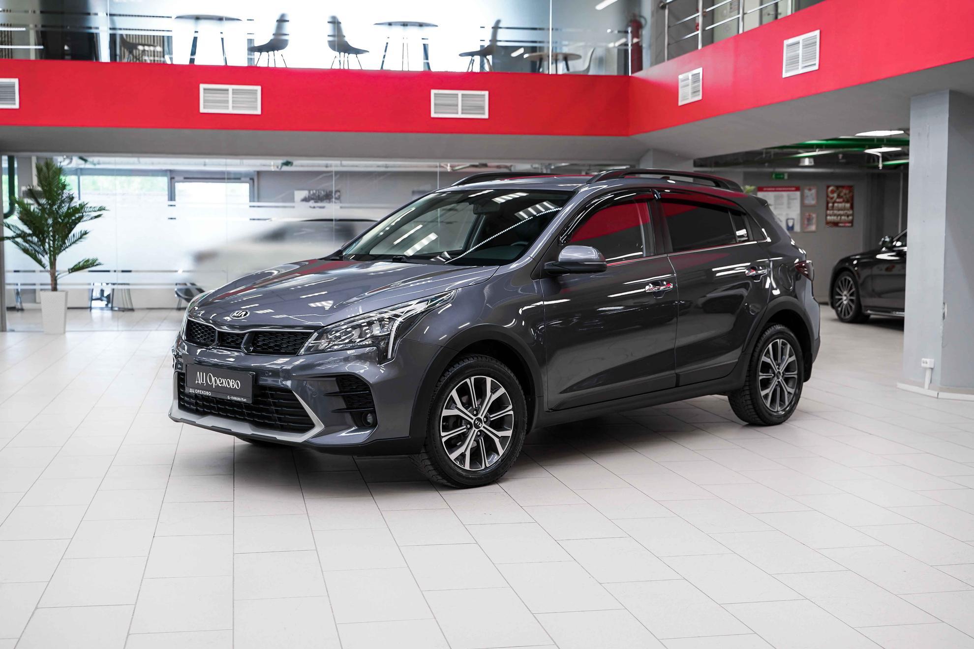 Kia Rio 2021, серый, ДЦ Орехово
