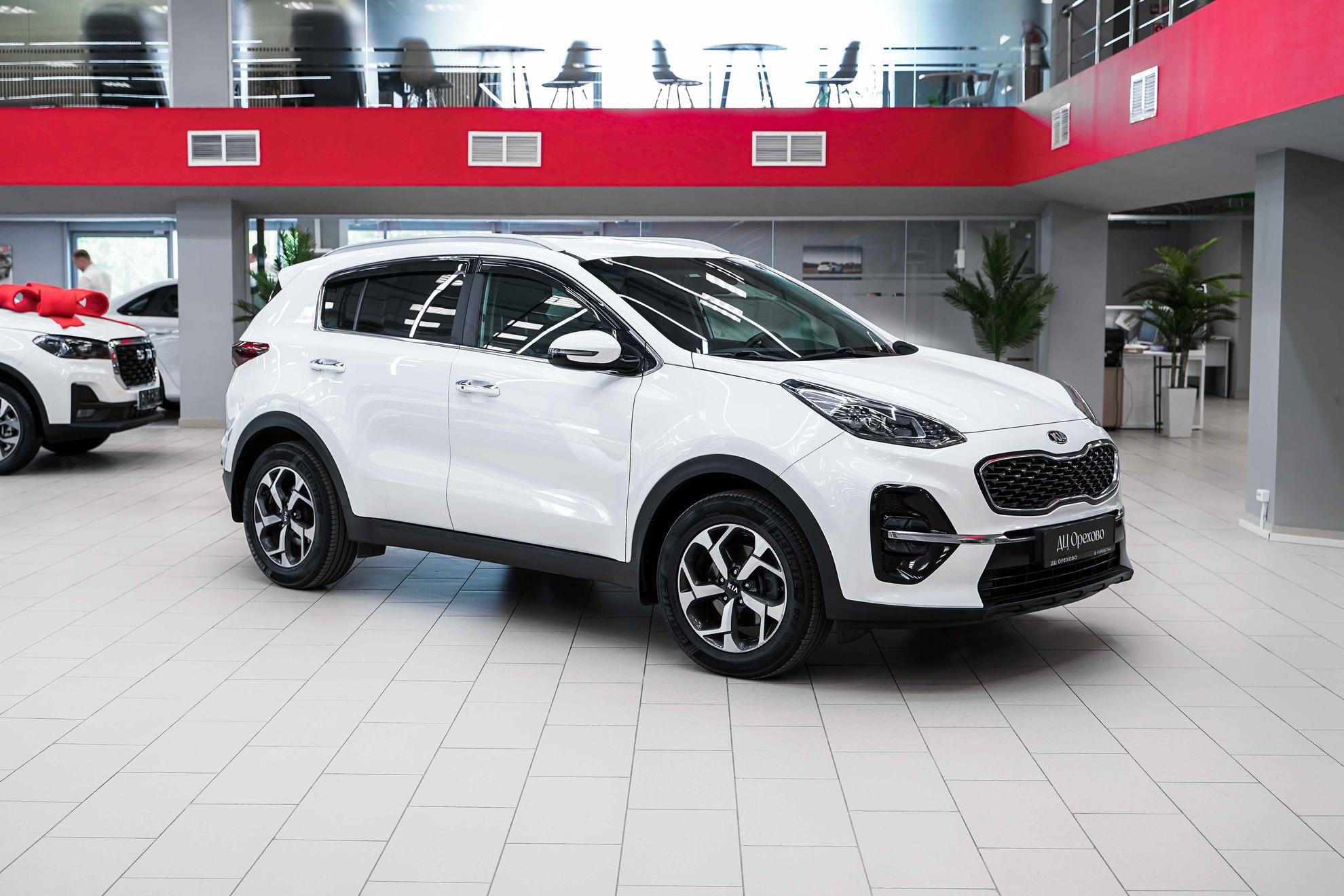 Kia Sportage 2019, белый, ДЦ Орехово