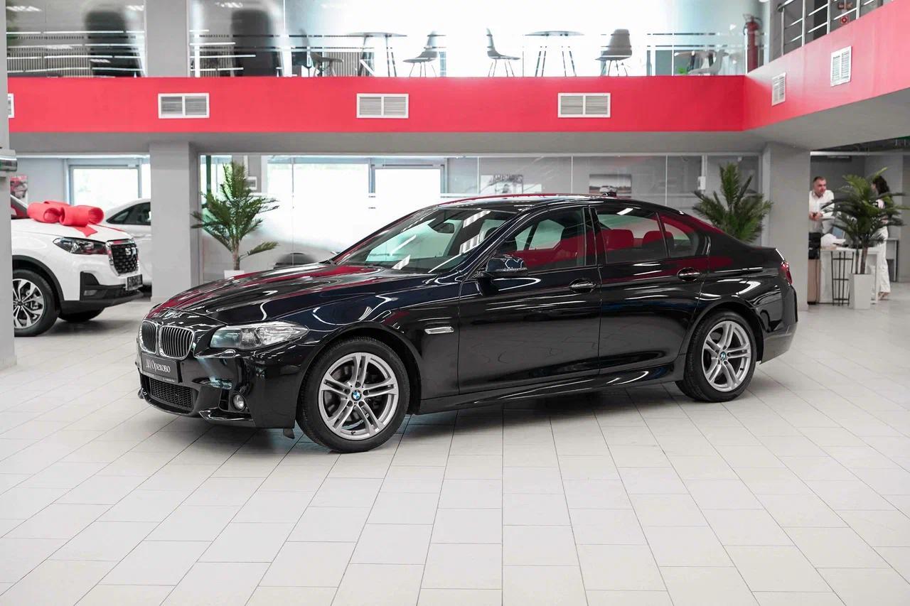 BMW 5 серии 2016, черный, ДЦ Орехово