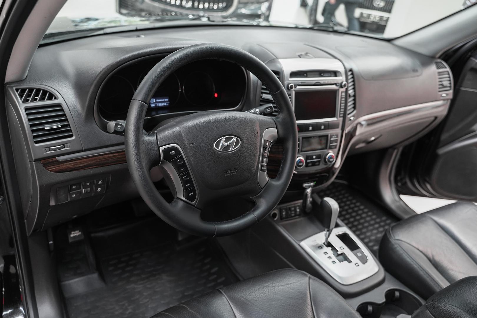 Hyundai Santa Fe 2010, черный, ДЦ Орехово