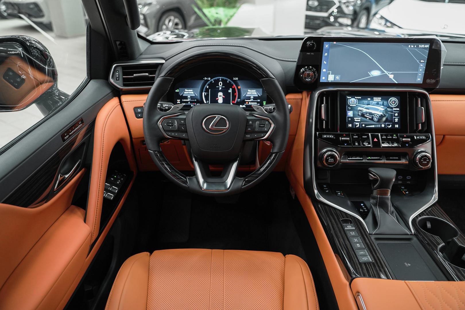 Lexus LX 2025, черный, ДЦ Орехово