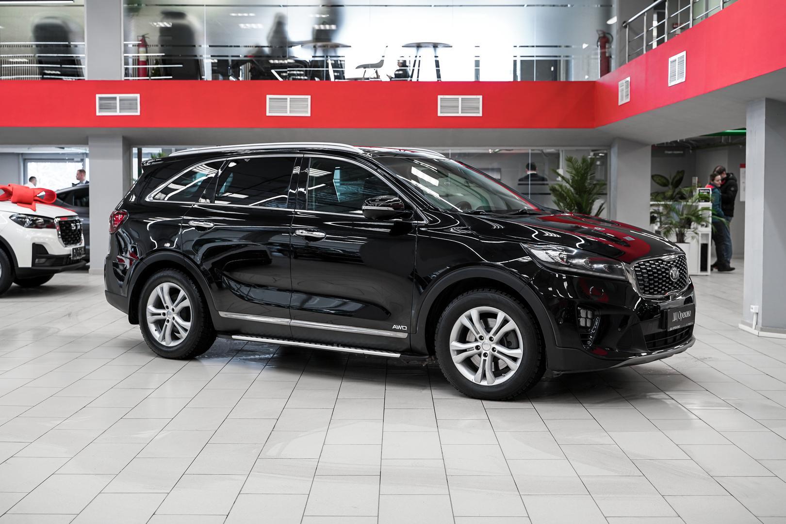 Kia Sorento 2018, черный, ДЦ Орехово