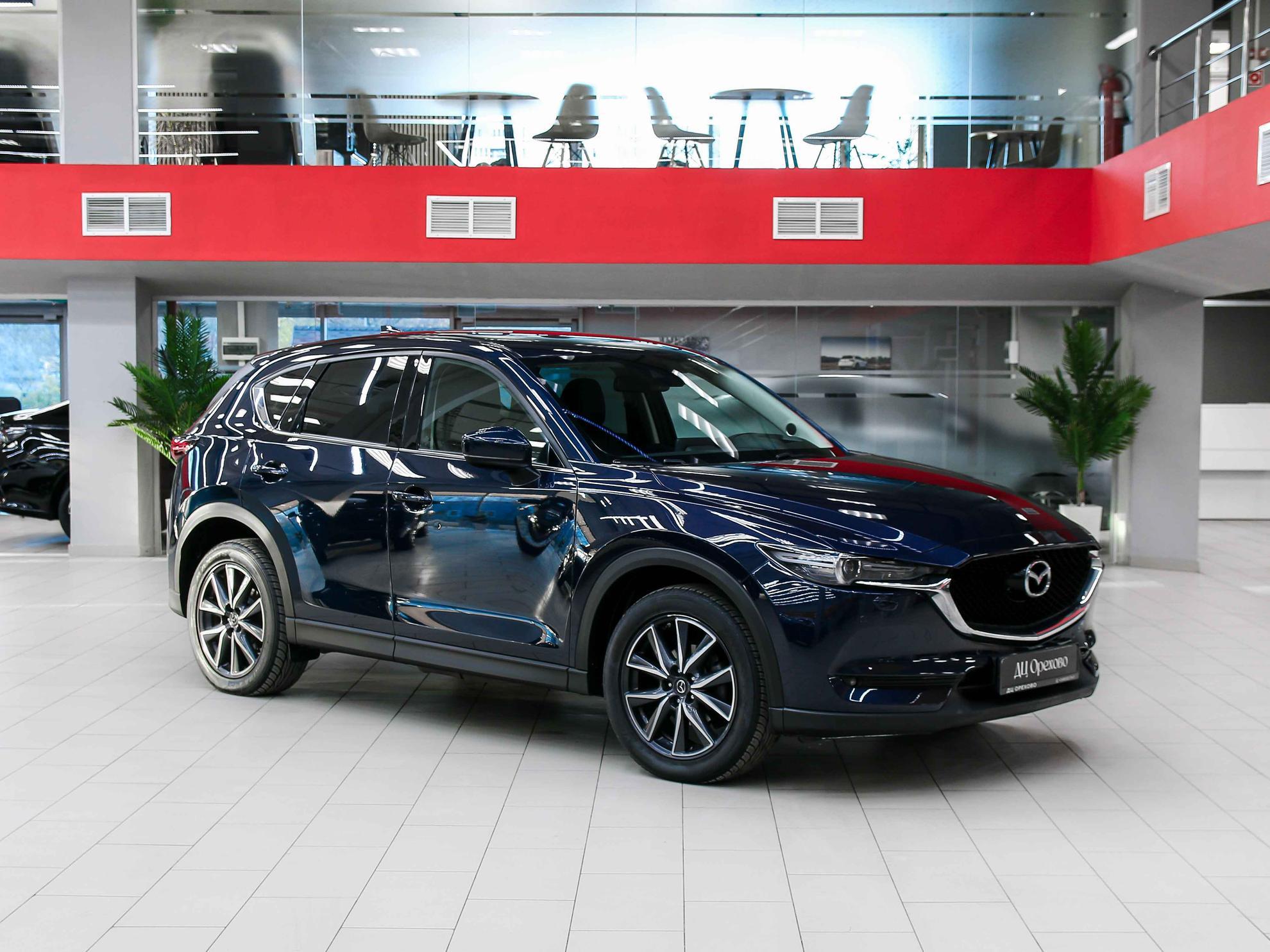 Mazda CX-5 2017, синий, ДЦ Орехово