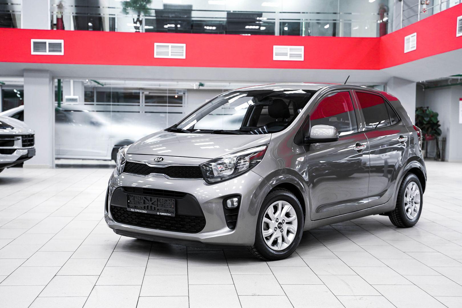 Kia Morning 2017, серый, ДЦ Орехово