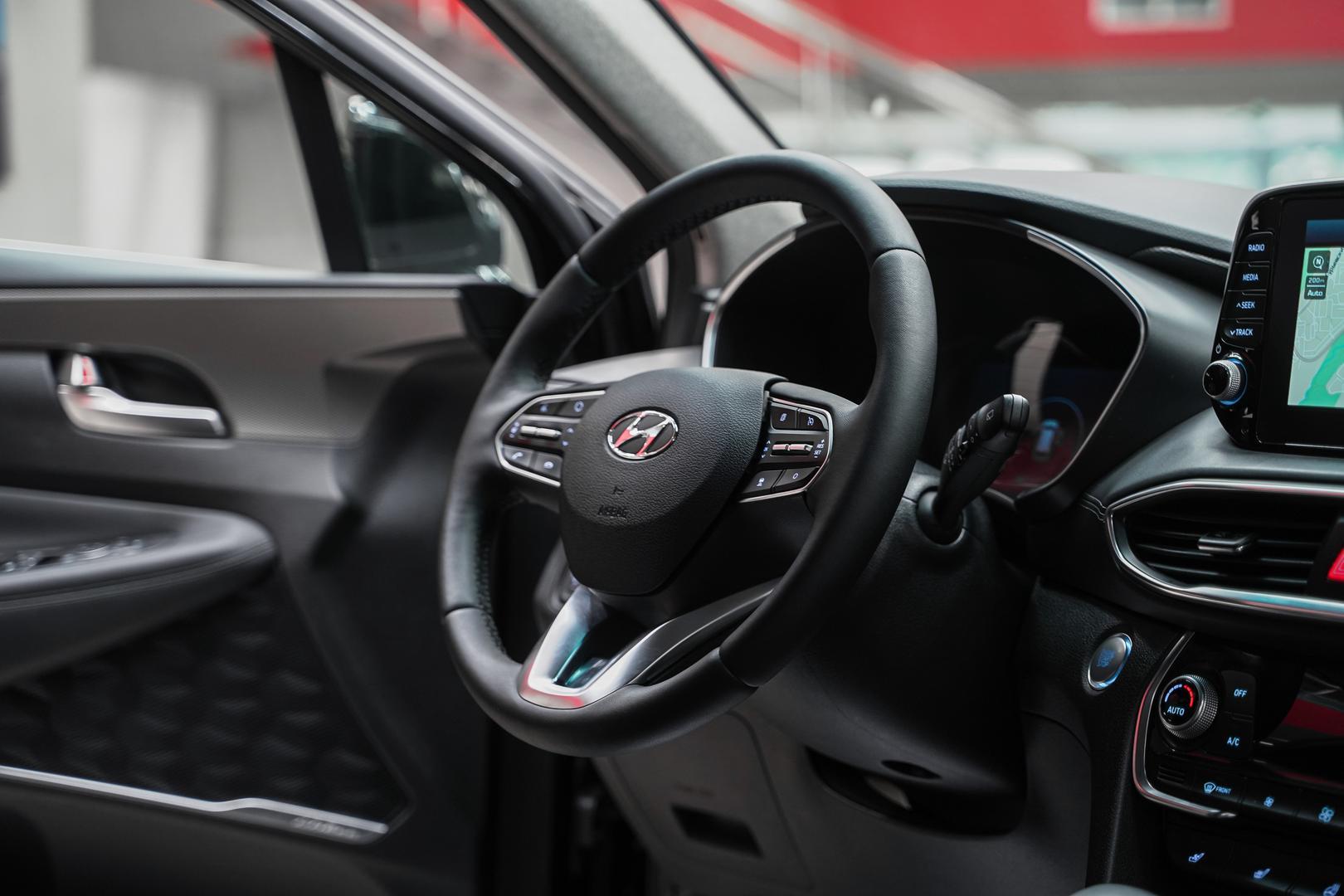 Hyundai Santa Fe 2018, черный, ДЦ Орехово
