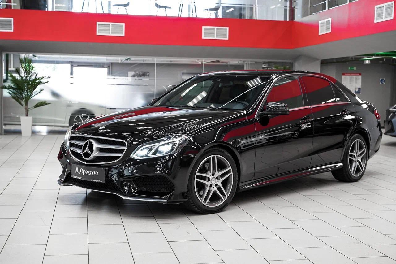 Mercedes-Benz E-Класс 2015, черный, ДЦ Орехово