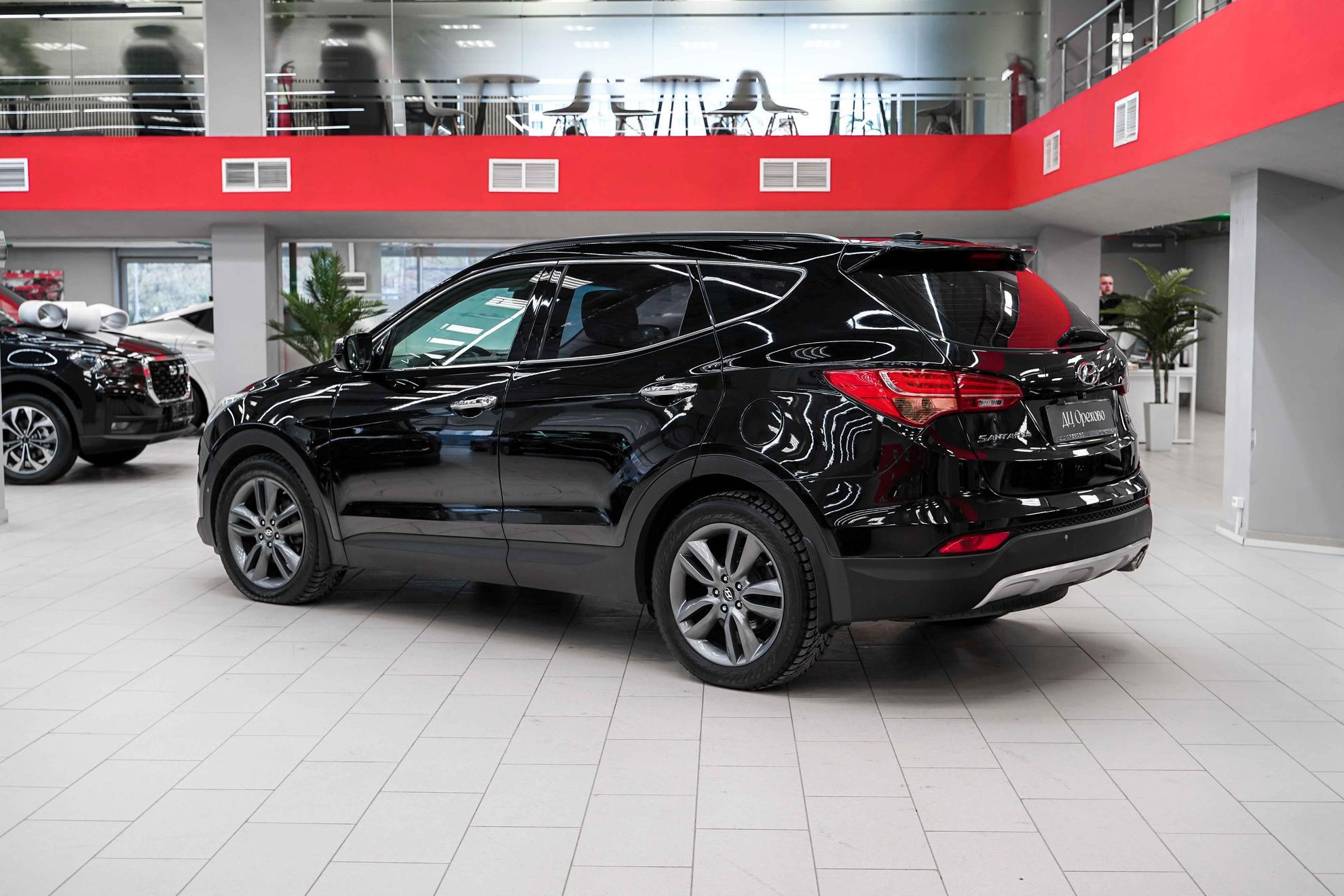 Hyundai Santa Fe 2012, черный, ДЦ Орехово