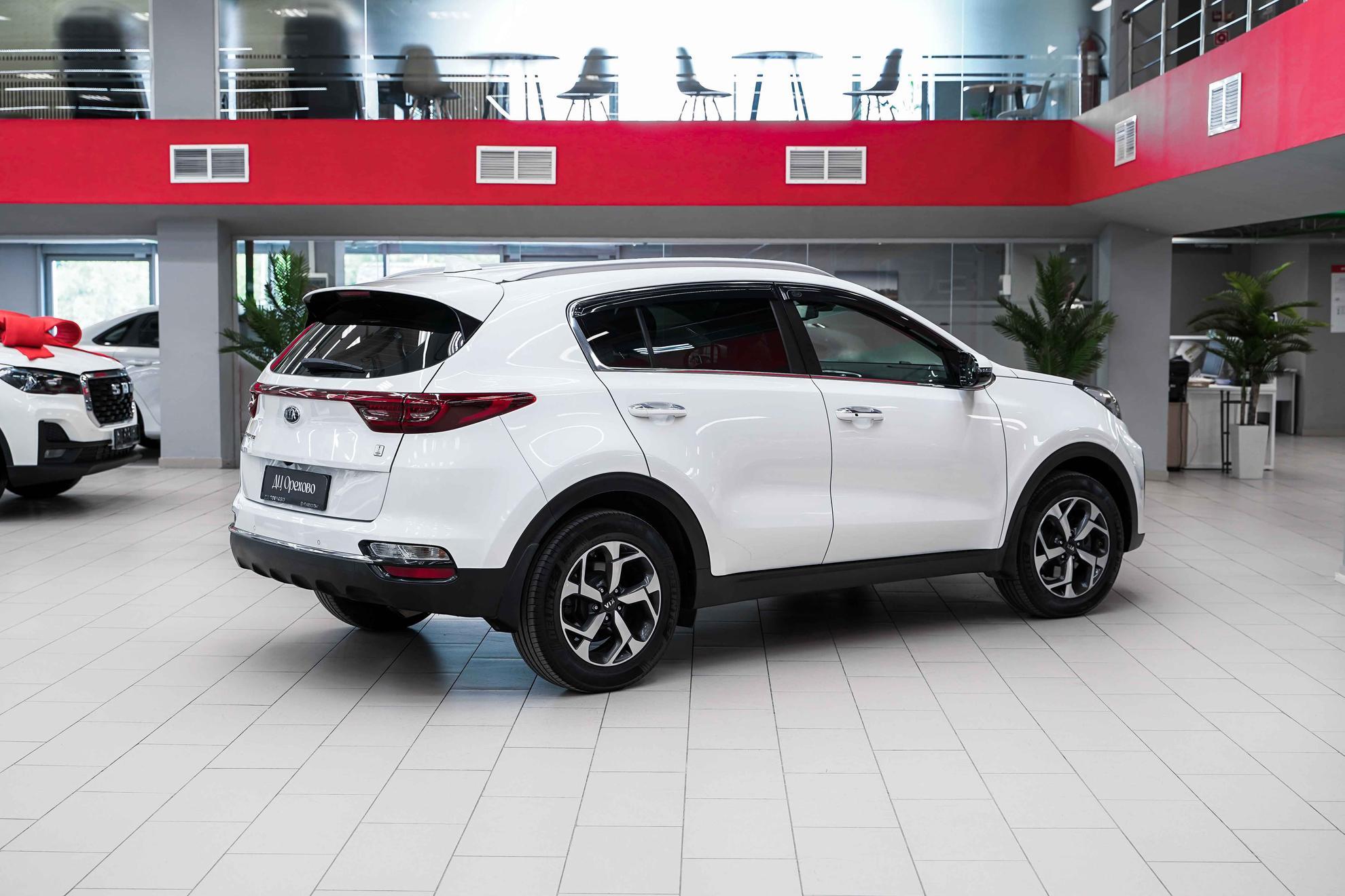 Kia Sportage 2019, белый, ДЦ Орехово