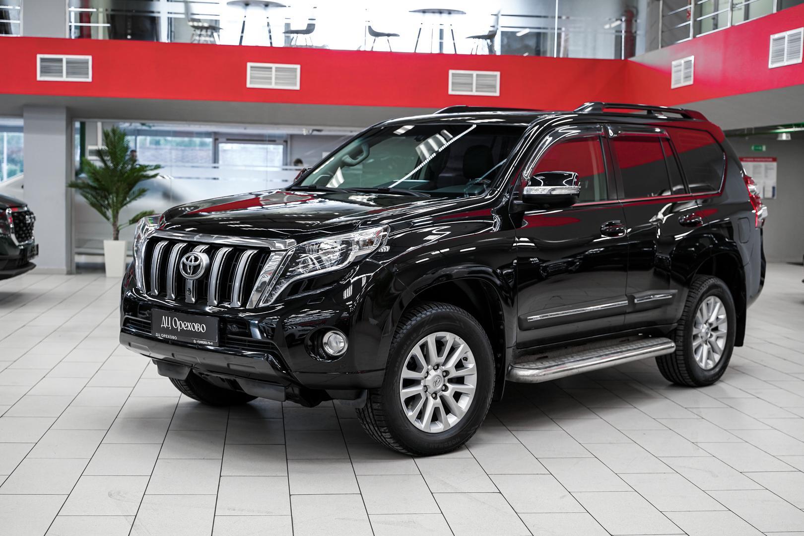 Toyota Land Cruiser Prado 2014, черный, ДЦ Орехово