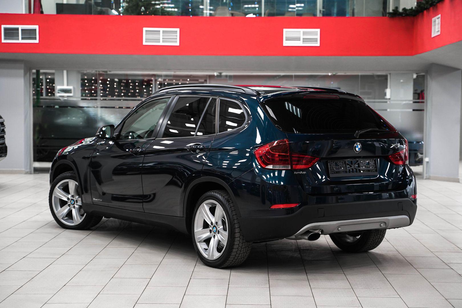 BMW X1 2013, синий, ДЦ Орехово