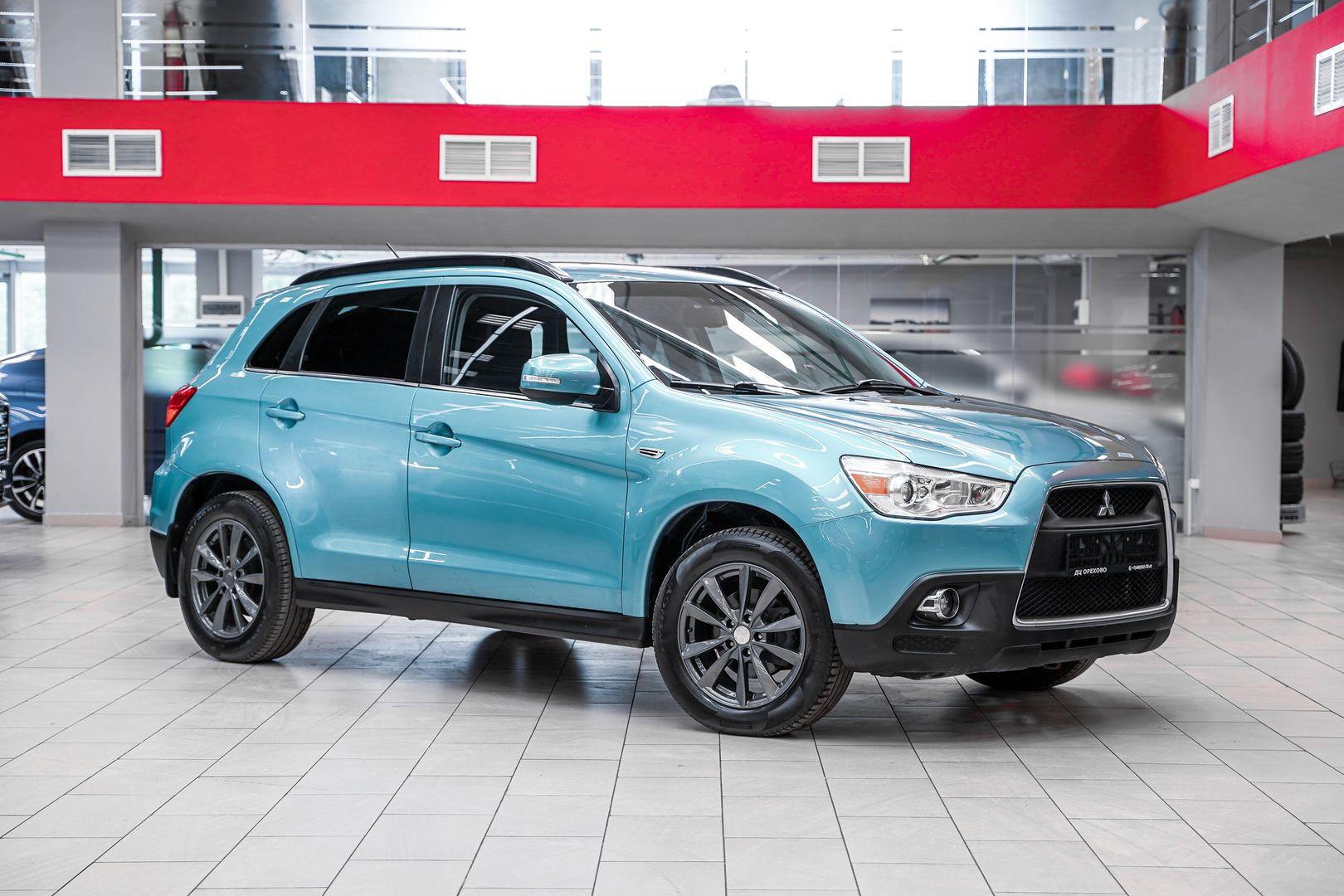 Mitsubishi ASX 2012, голубой, ДЦ Орехово