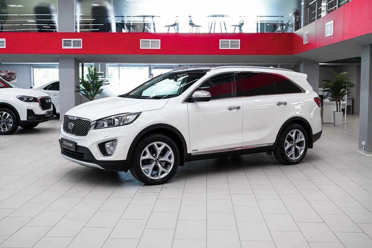 Kia Sorento 2016, белый, ДЦ Орехово