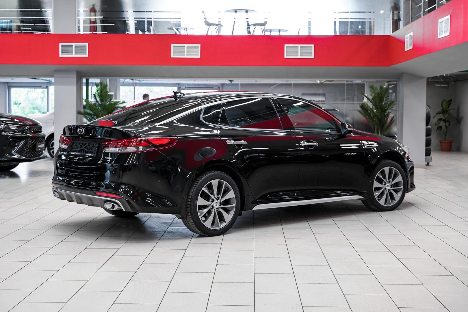 Kia Optima 2017, черный, ДЦ Орехово