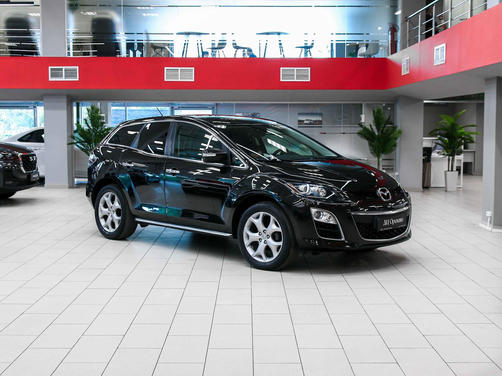 Mazda CX-7 2011, черный, ДЦ Орехово