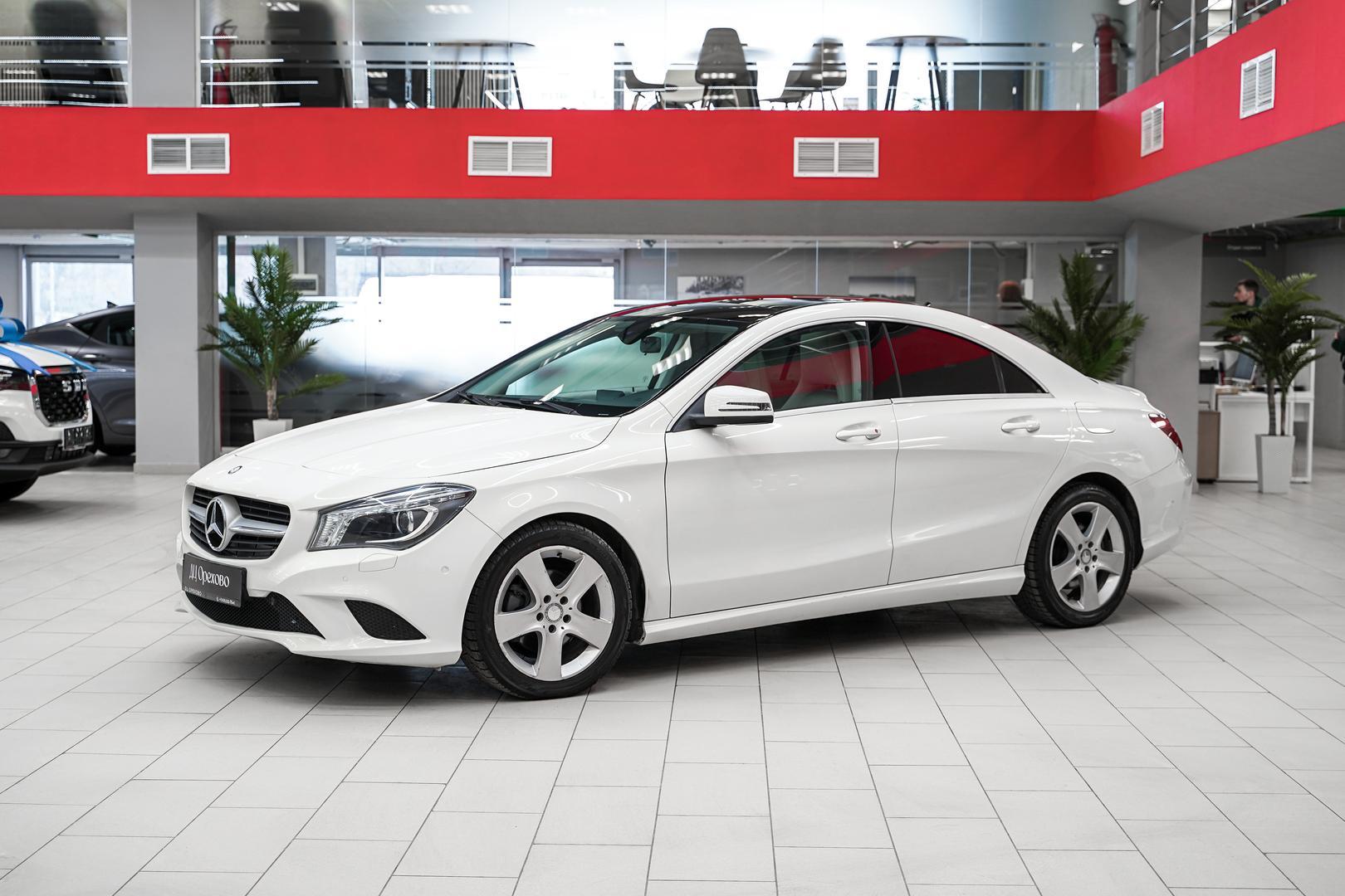 Mercedes-Benz CLA 2014, белый, ДЦ Орехово