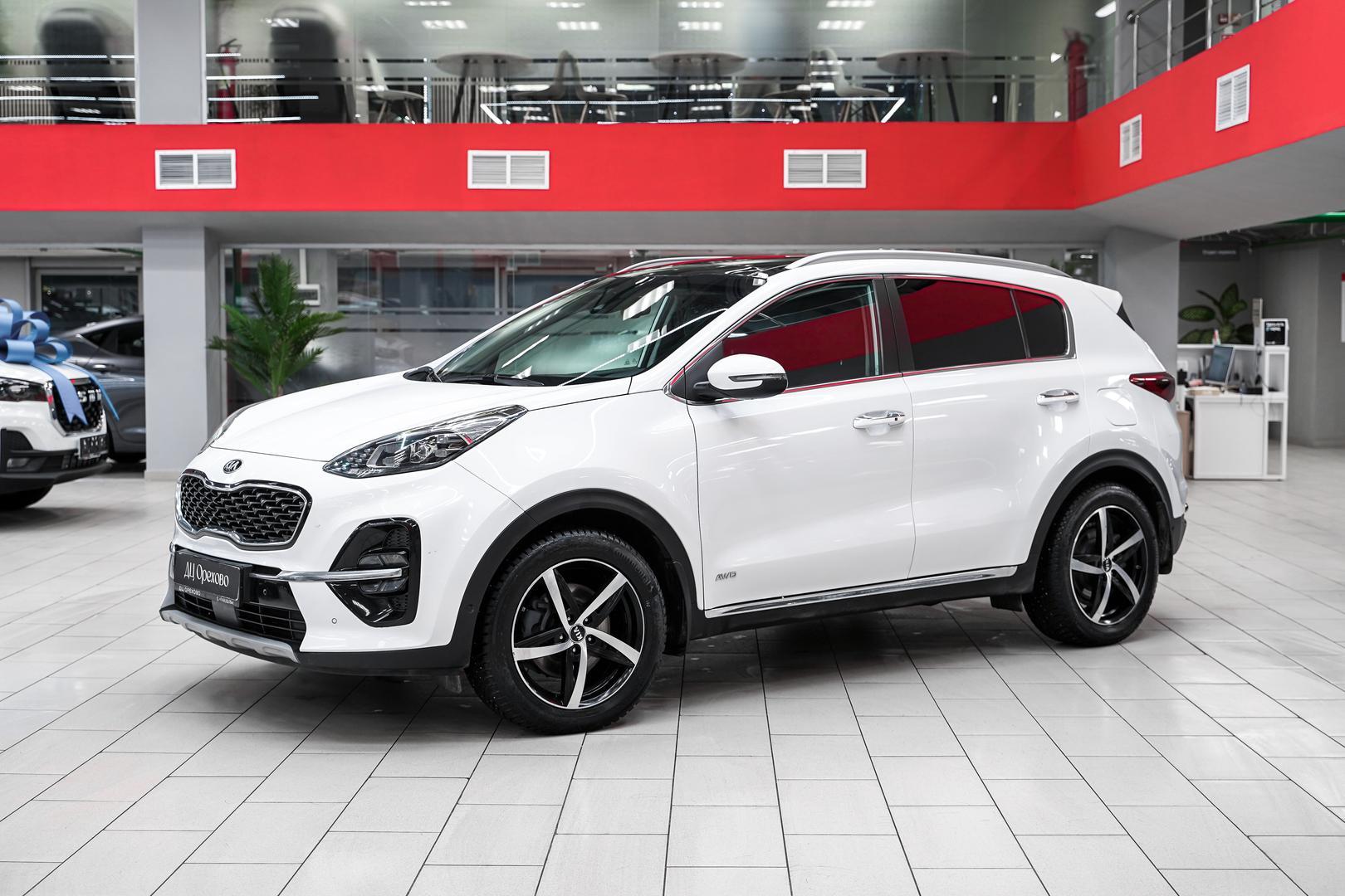 Kia Sportage 2020, белый, ДЦ Орехово