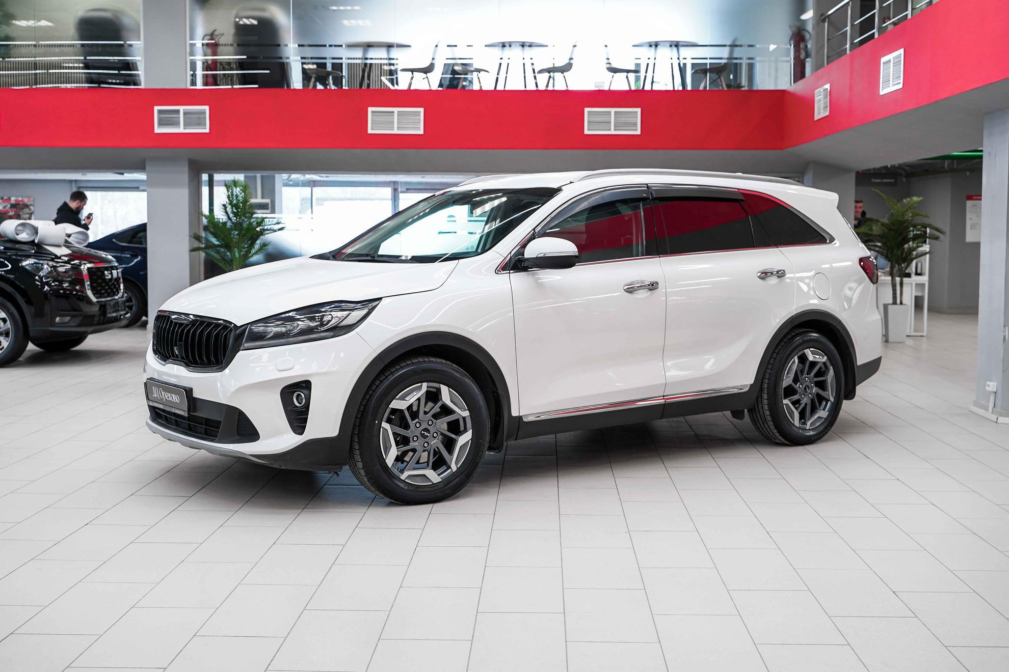 Kia Sorento 2018, белый, ДЦ Орехово