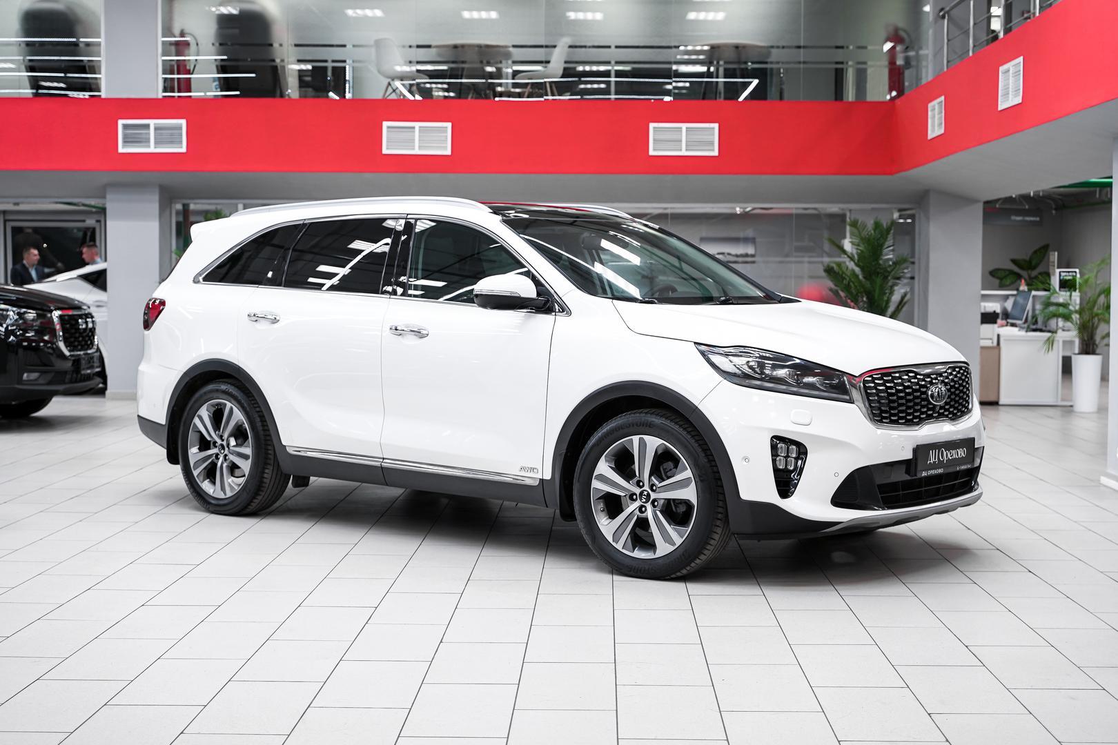 Kia Sorento 2018, белый, ДЦ Орехово