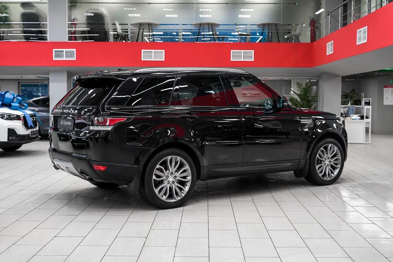 Land Rover Range Rover Sport 2014, черный, ДЦ Орехово