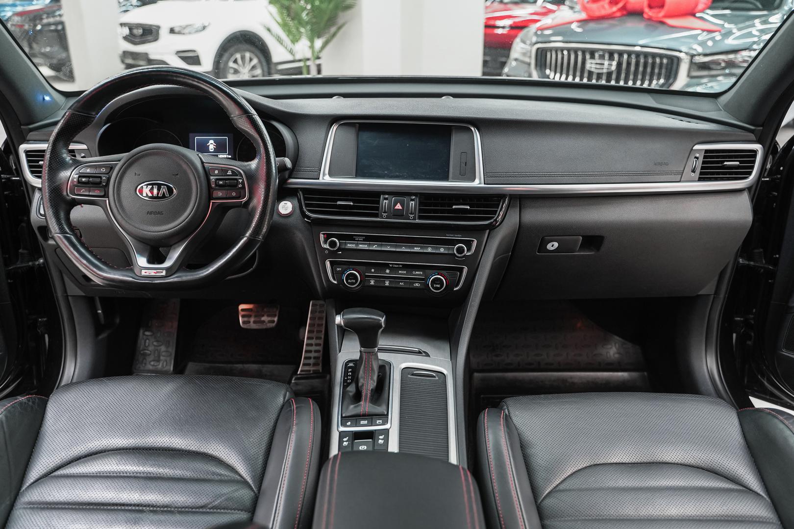 Kia Optima 2017, черный, ДЦ Орехово