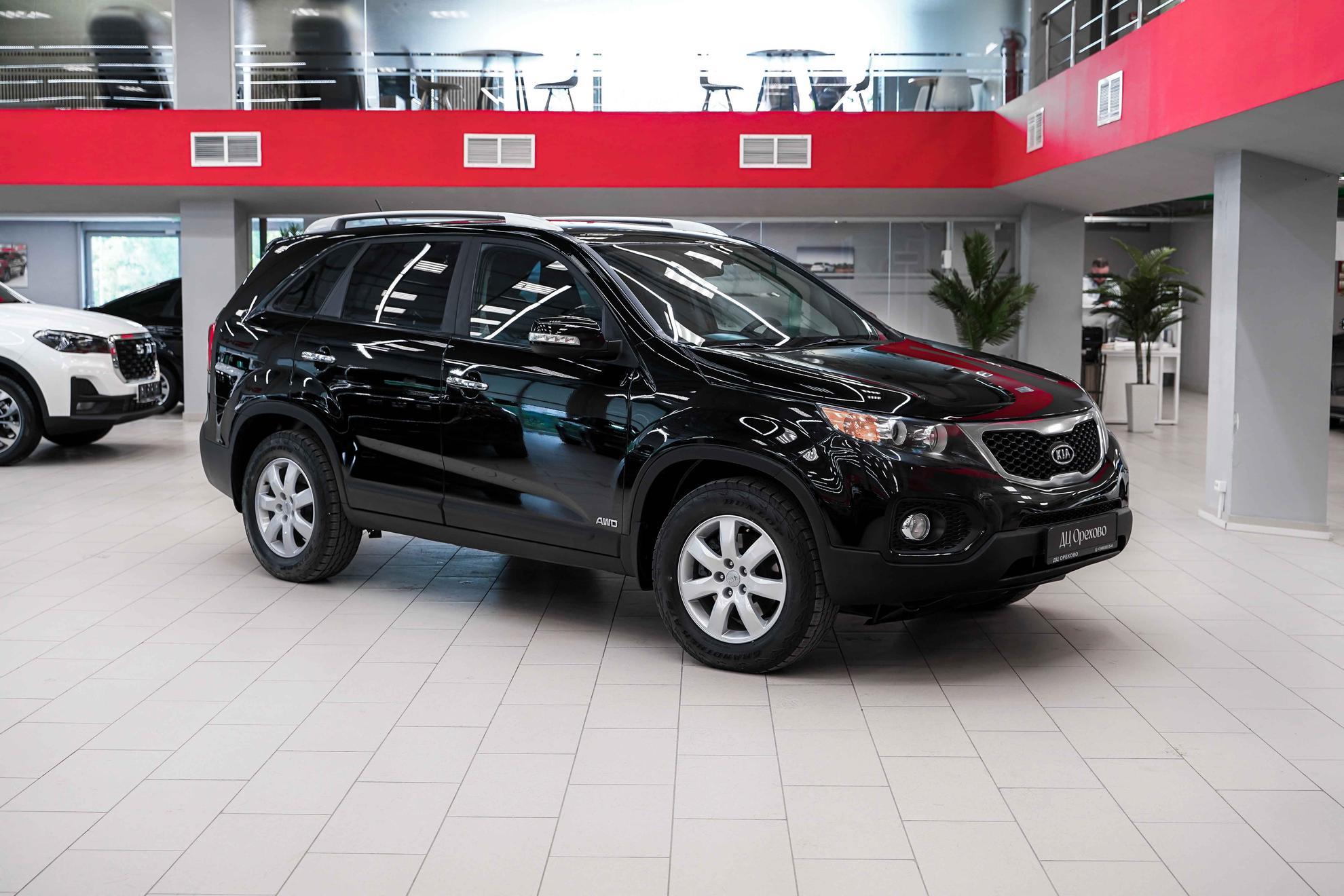 Kia Sorento 2012, черный, ДЦ Орехово