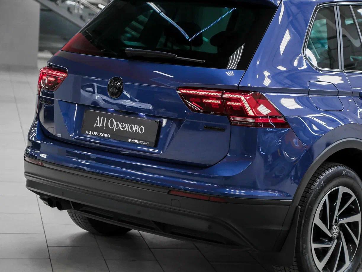 Volkswagen Tiguan 2018, синий, ДЦ Орехово