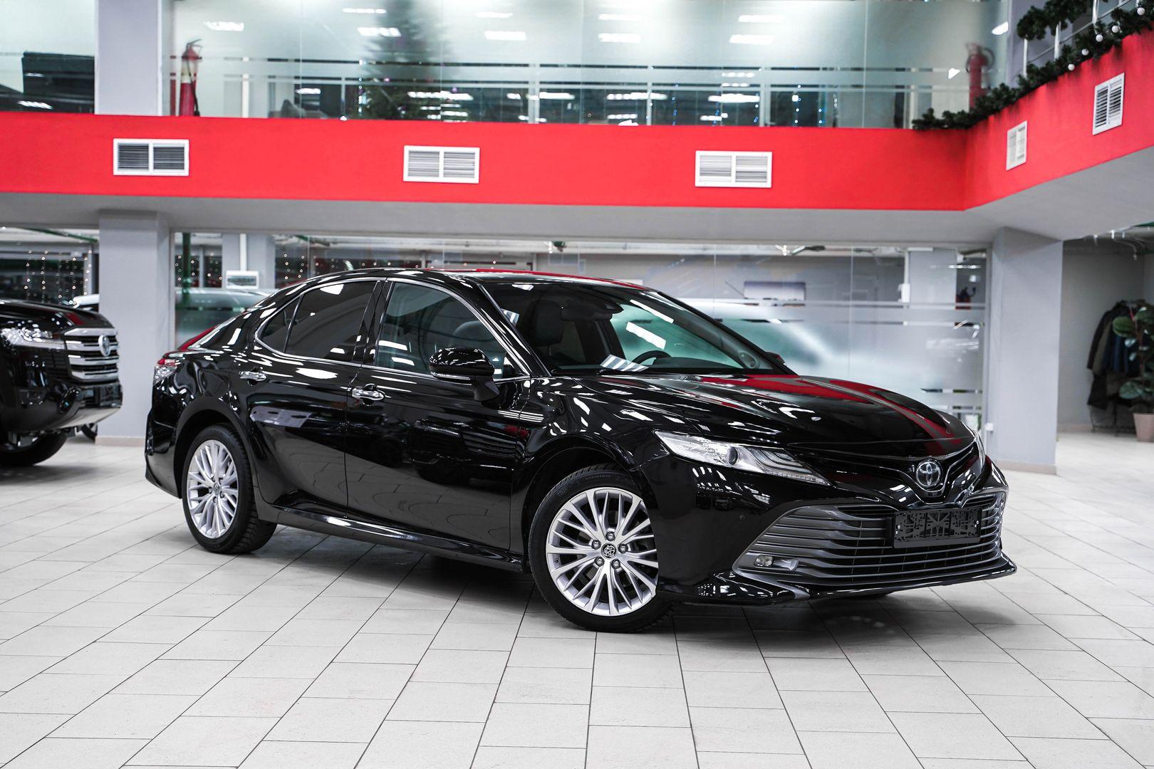 Toyota Camry 2019, черный, ДЦ Орехово