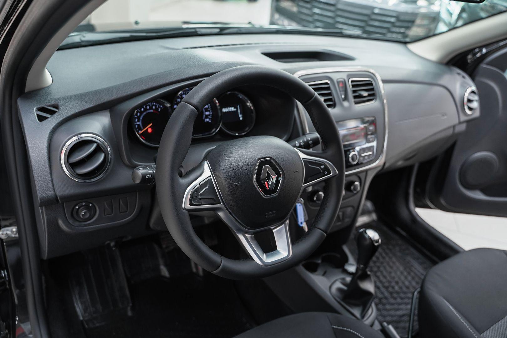 Renault Sandero 2018, черный, ДЦ Орехово