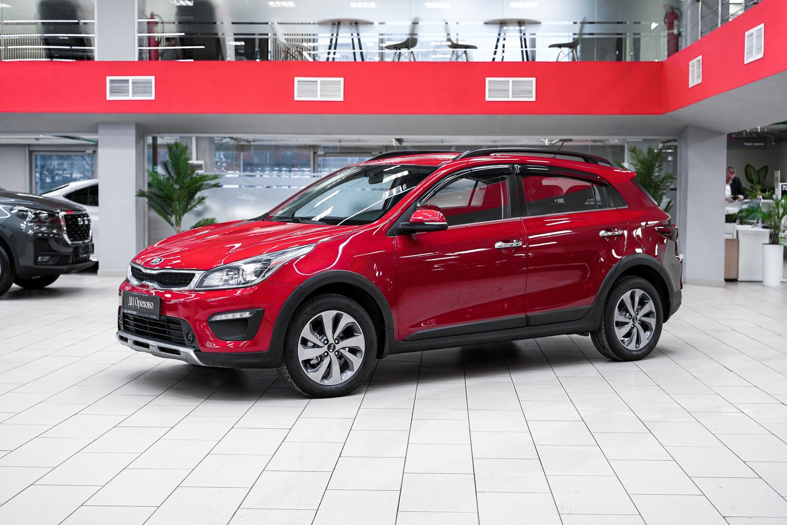 Kia Rio X-Line 2019, красный, ДЦ Орехово