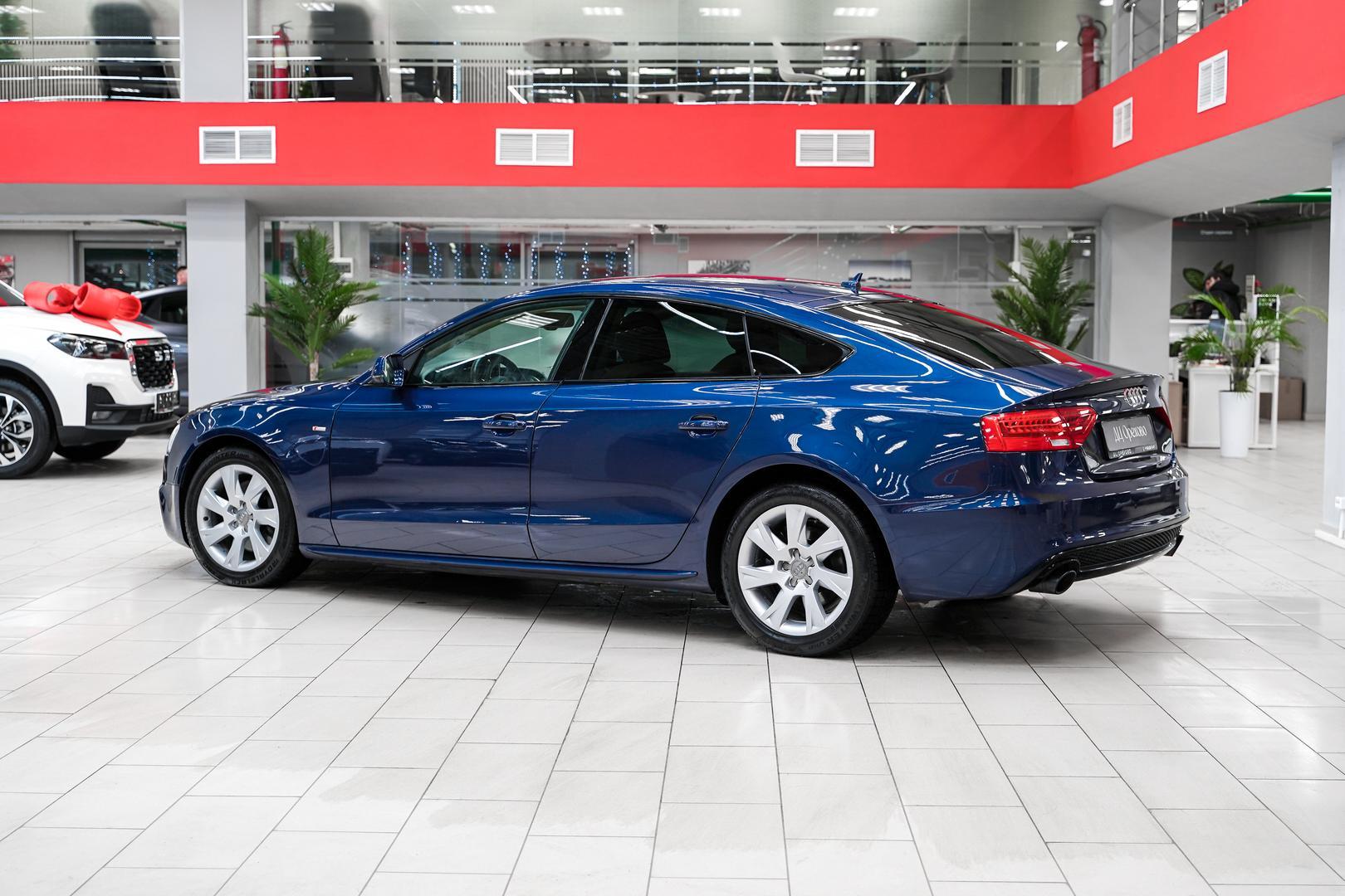 Audi A5 2013, синий, ДЦ Орехово