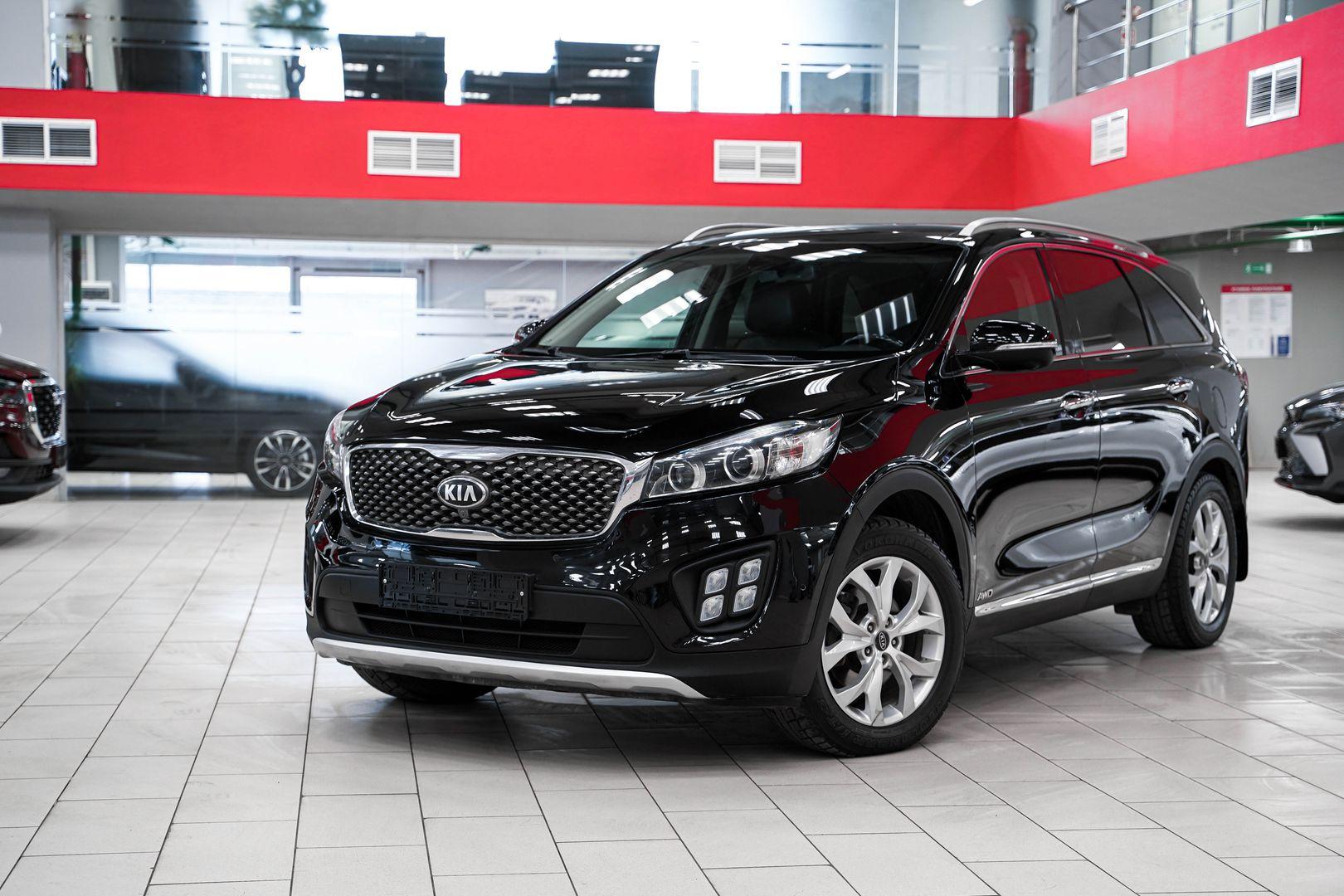 Kia Sorento 2016, черный, ДЦ Орехово